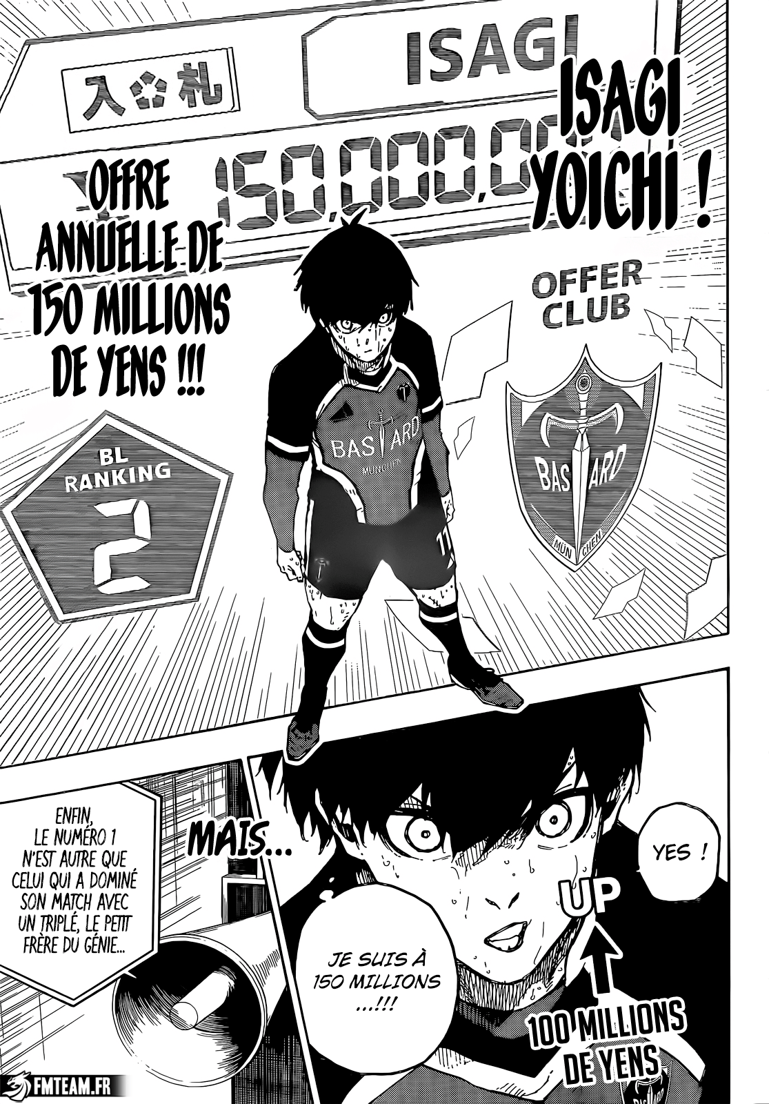 Read Blue Lock  fr Manga Online