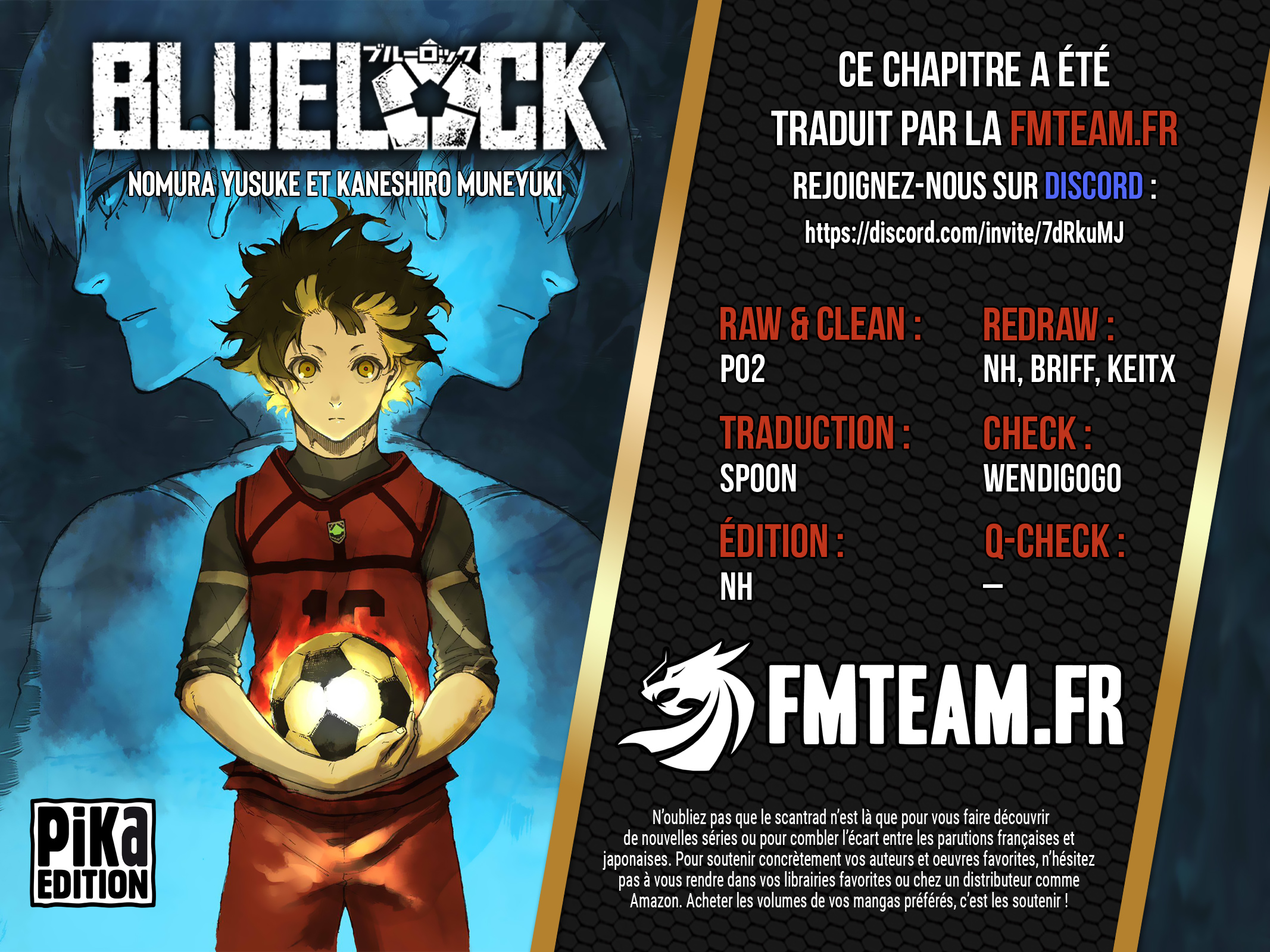 Read Blue Lock  fr Manga Online