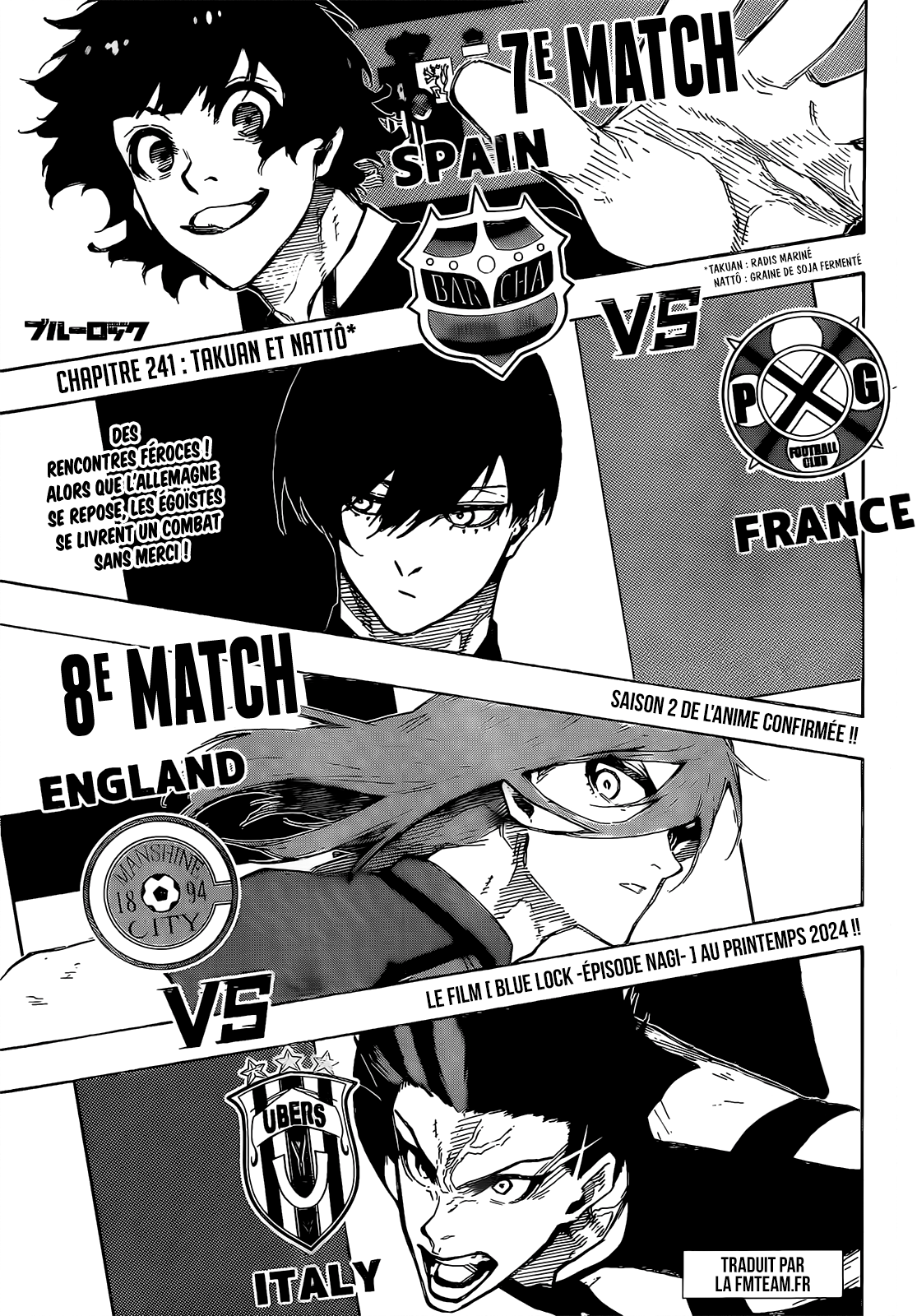 Read Blue Lock  fr Manga Online