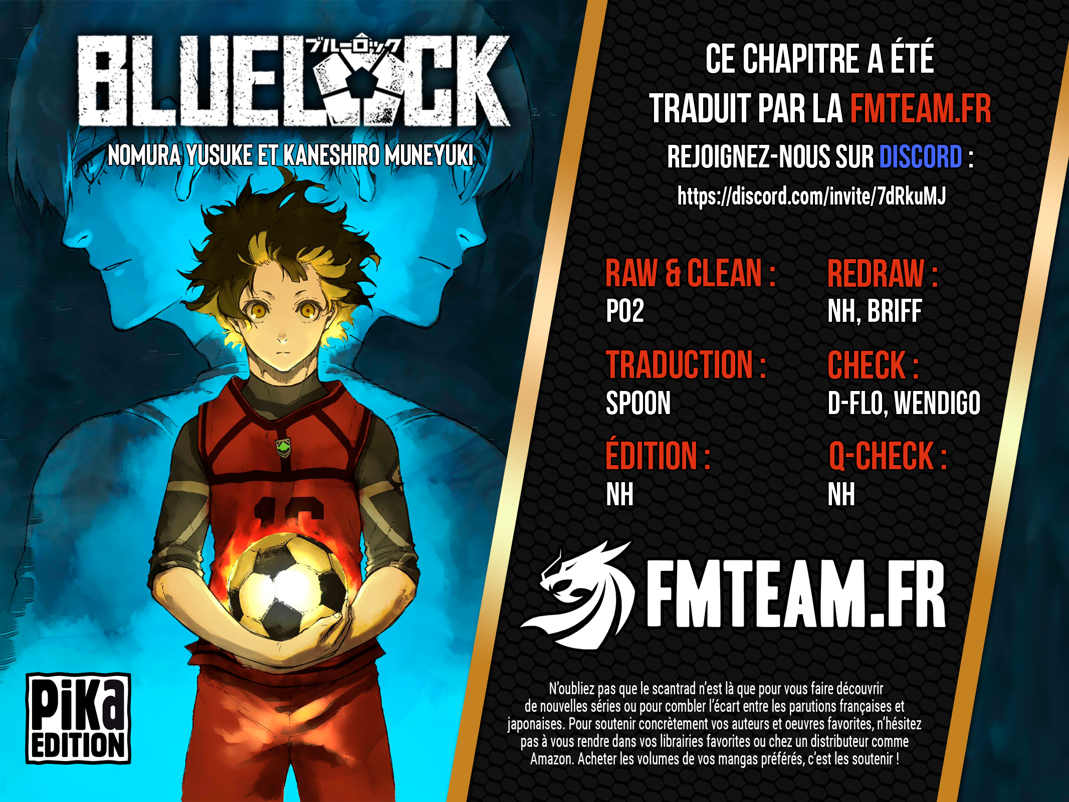 Read Blue Lock  fr Manga Online