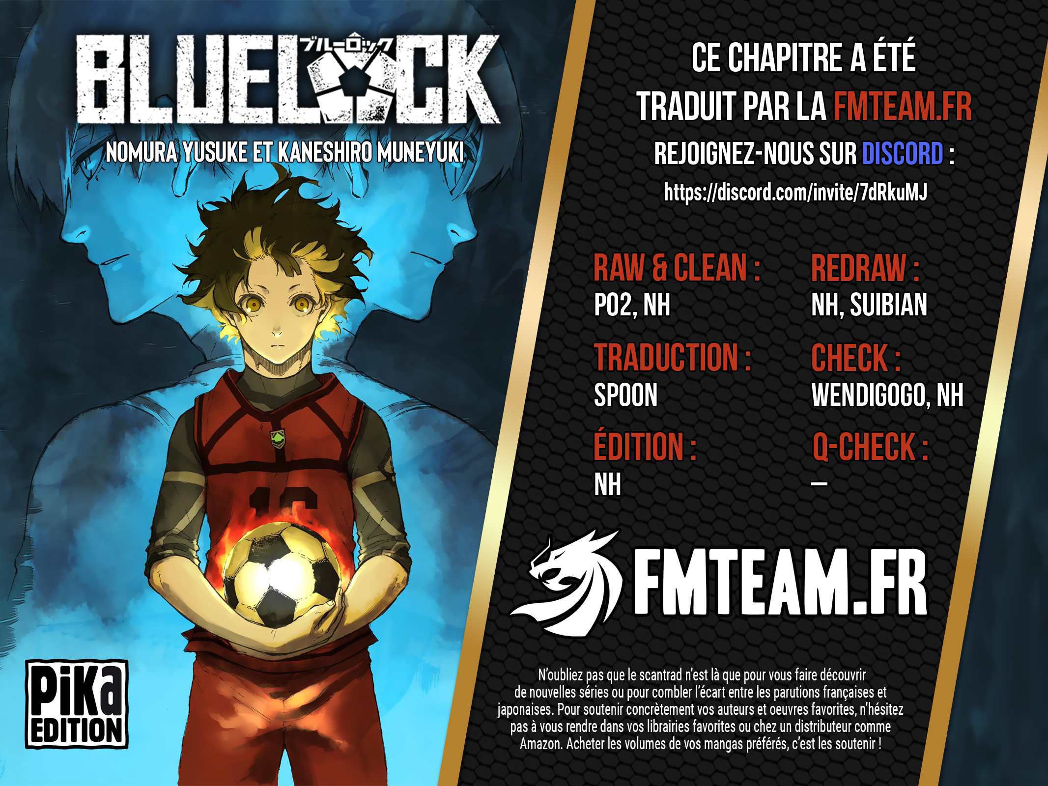 Read Blue Lock  fr Manga Online