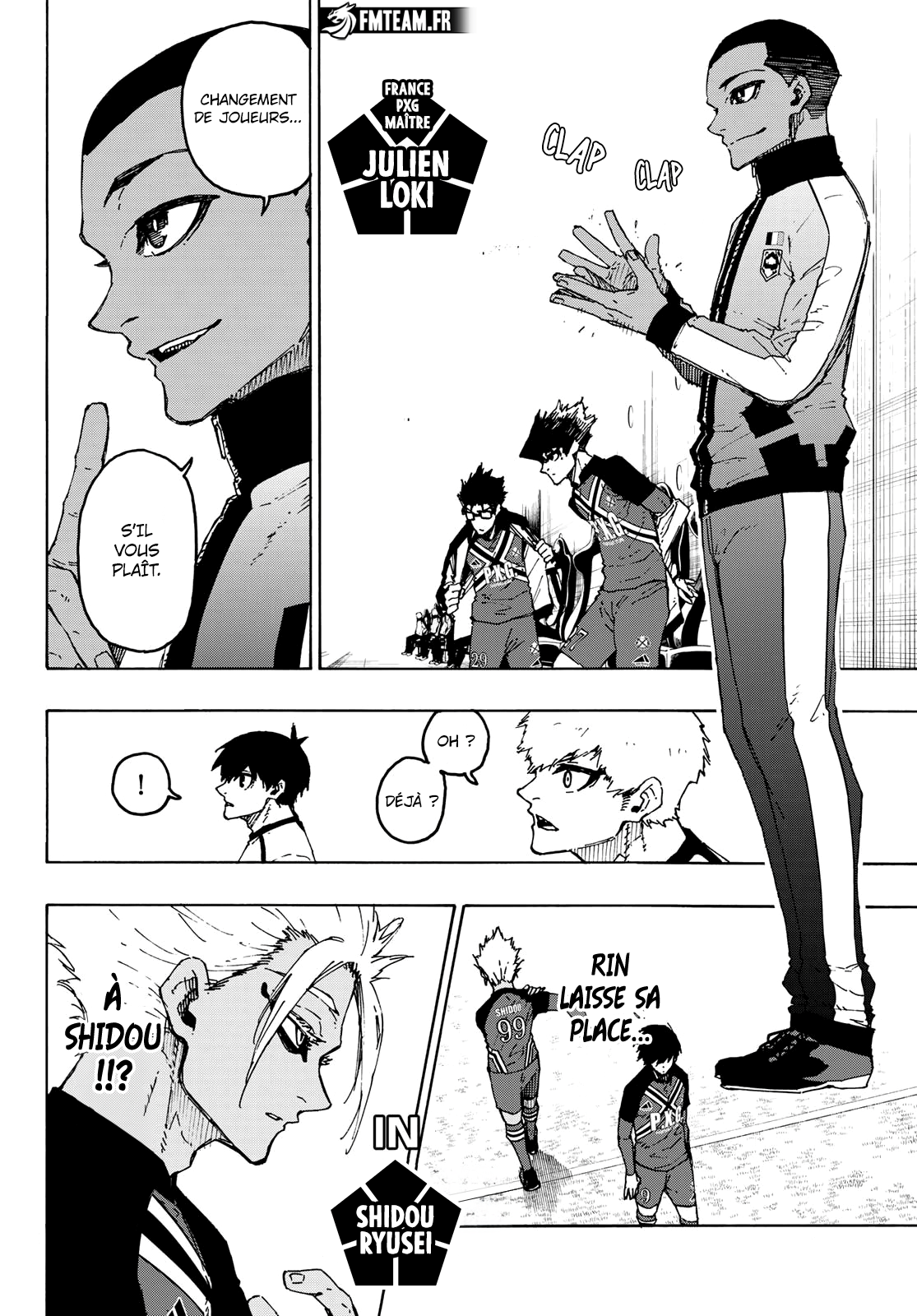 Read Blue Lock  fr Manga Online