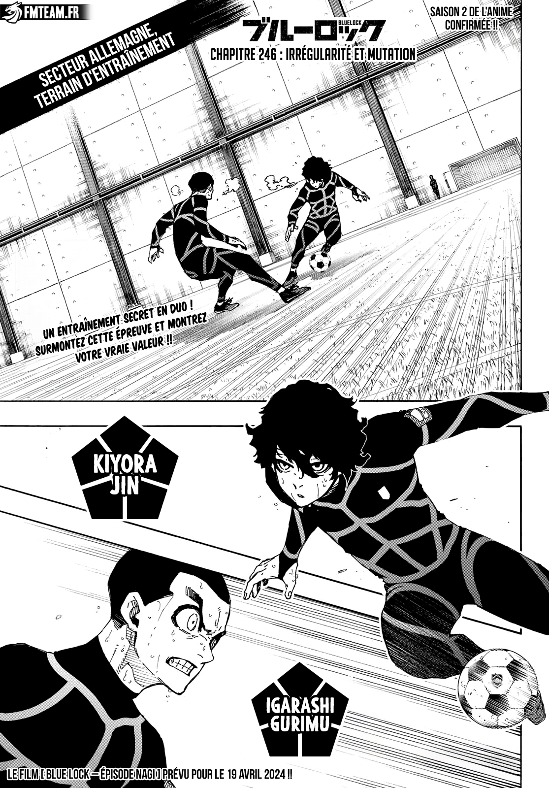 Read Blue Lock  fr Manga Online