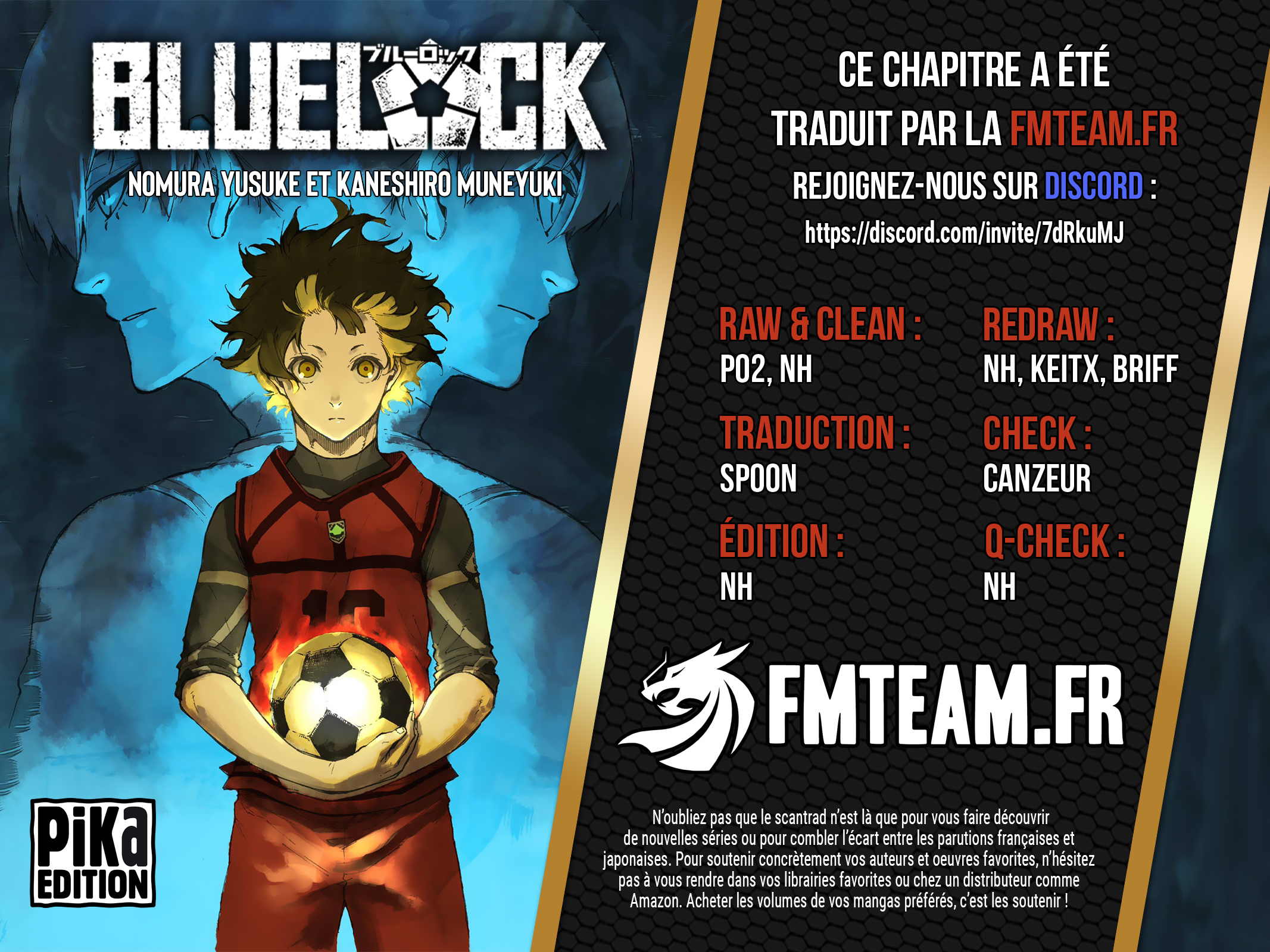 Read Blue Lock  fr Manga Online