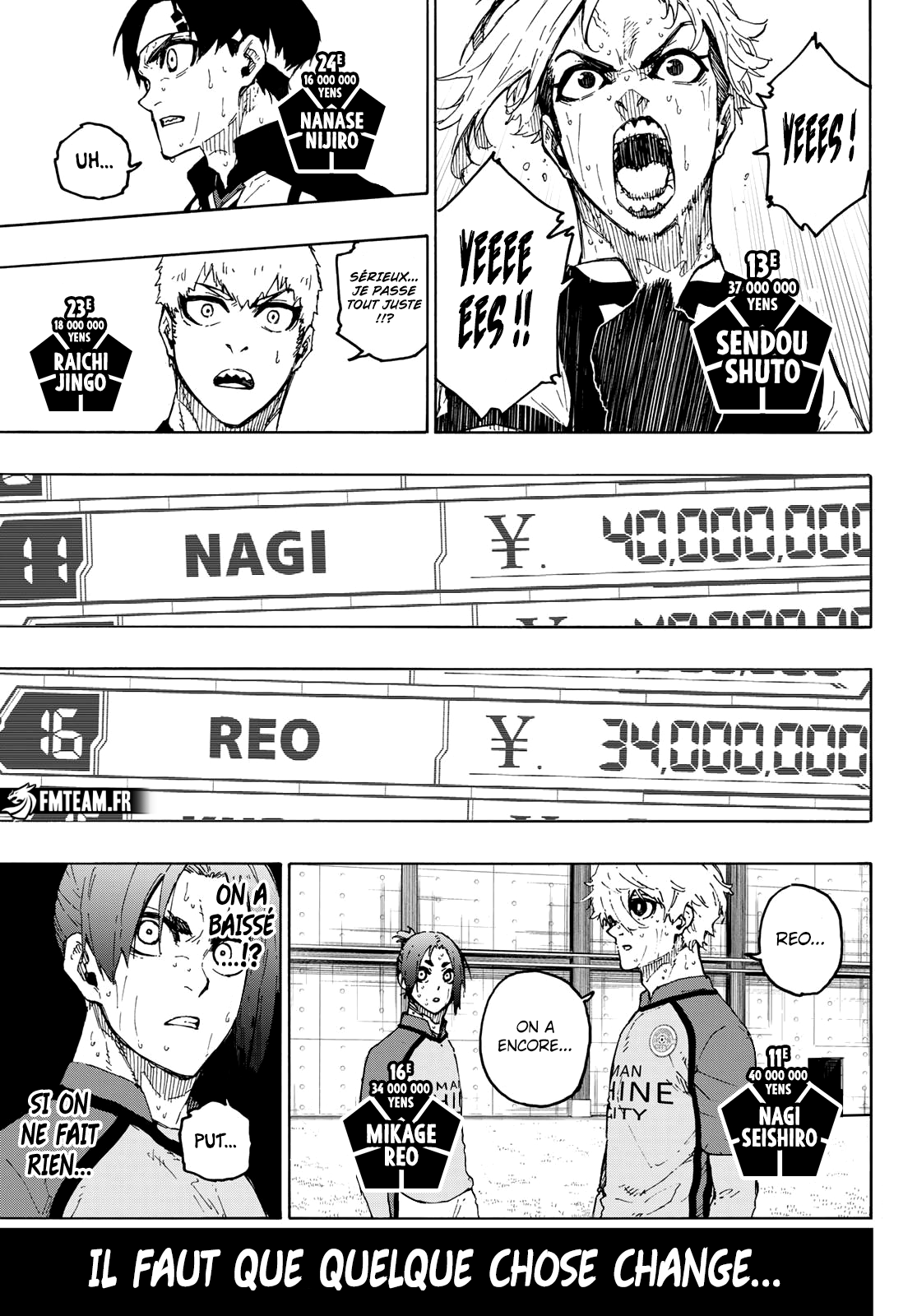 Read Blue Lock  fr Manga Online