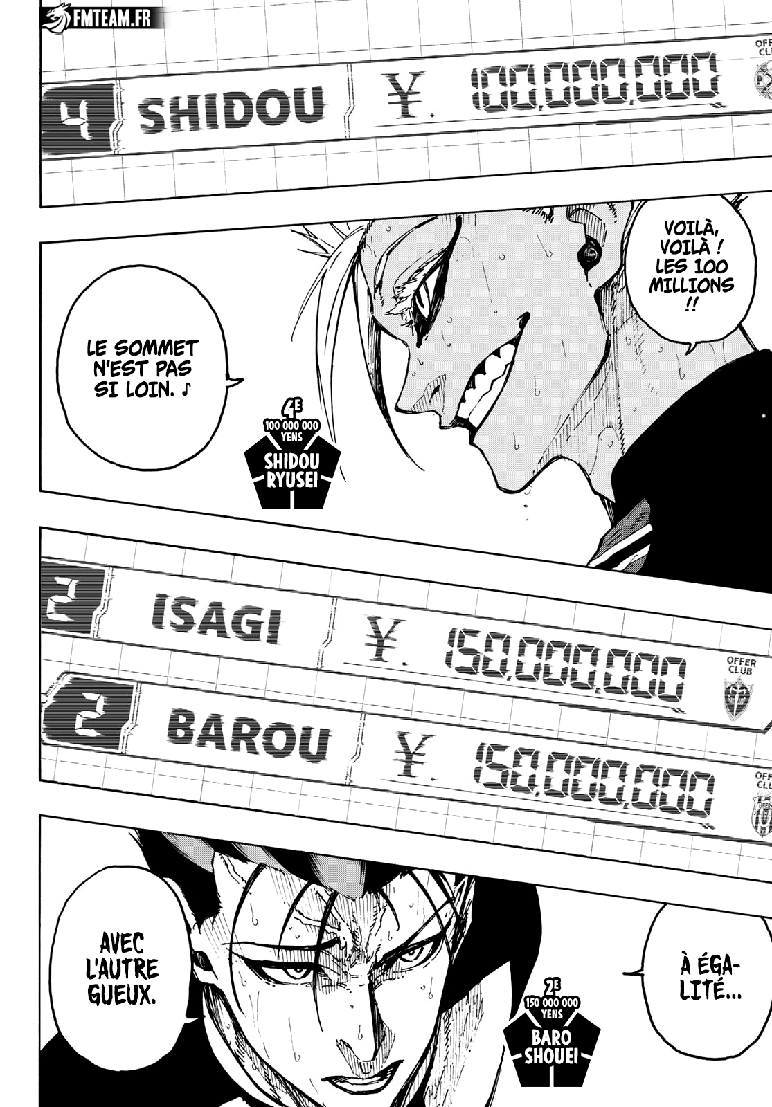 Read Blue Lock  fr Manga Online