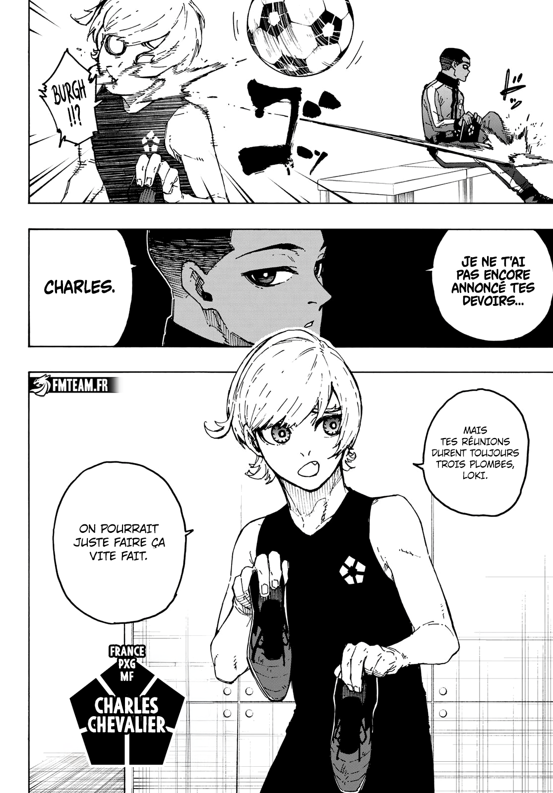 Read Blue Lock  fr Manga Online