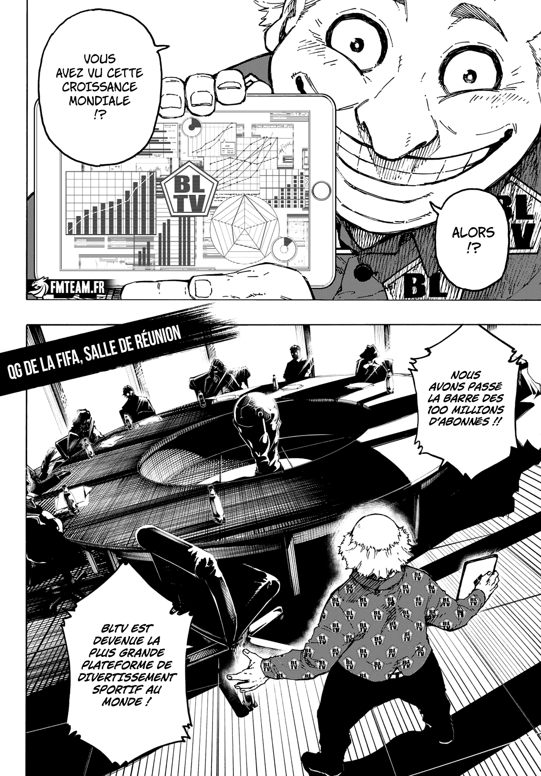 Read Blue Lock  fr Manga Online