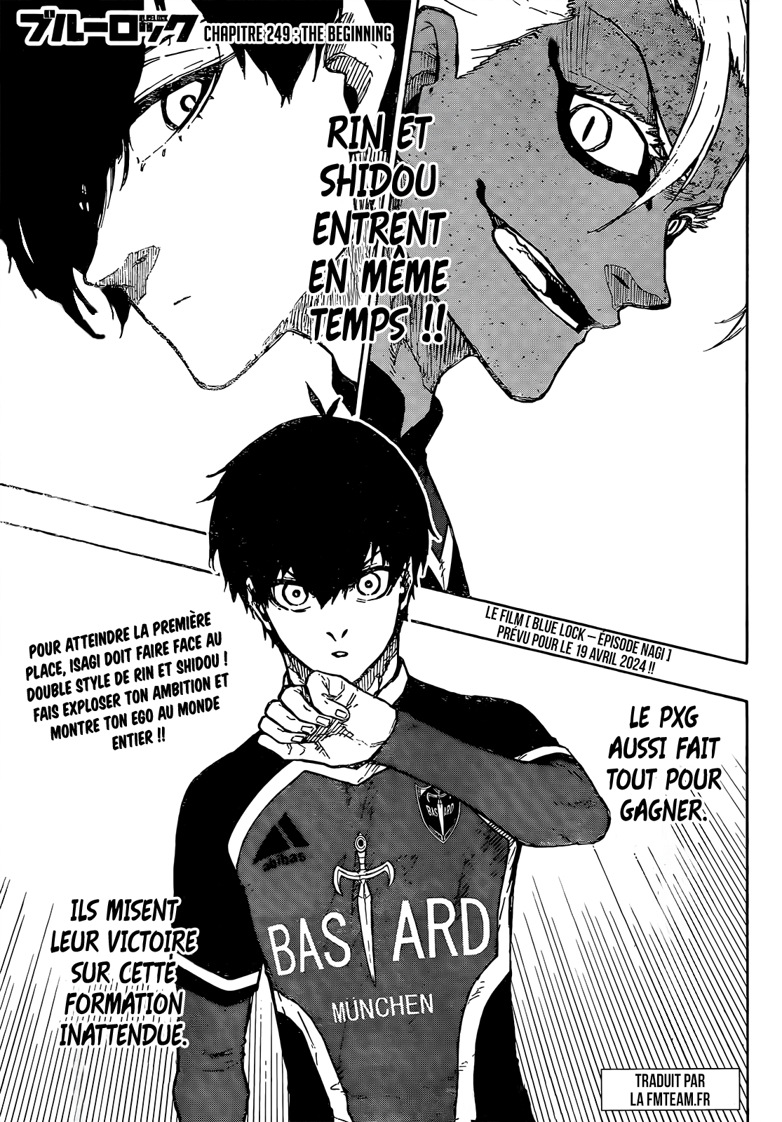 Read Blue Lock  fr Manga Online