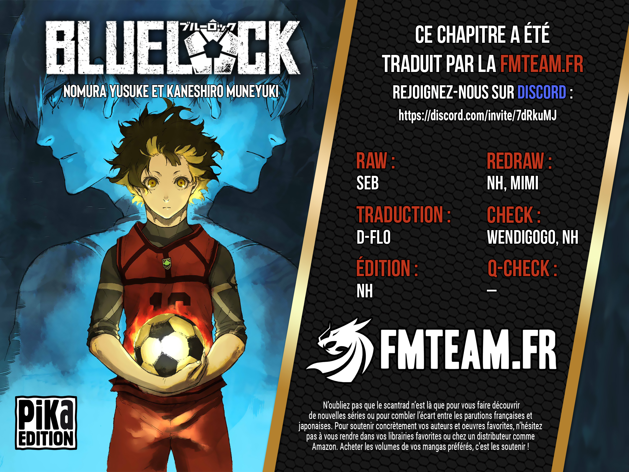 Read Blue Lock  fr Manga Online