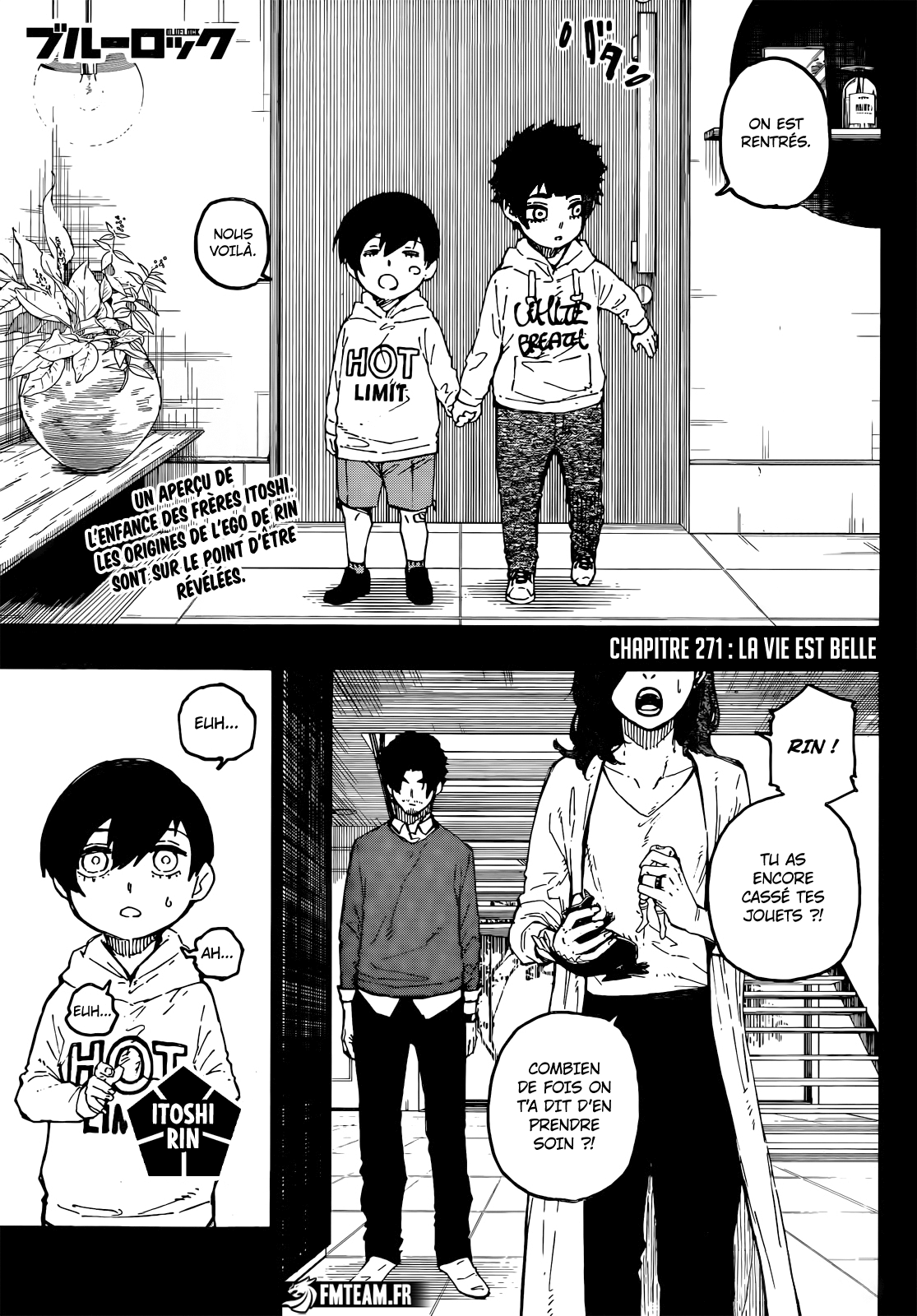 Read Blue Lock  fr Manga Online