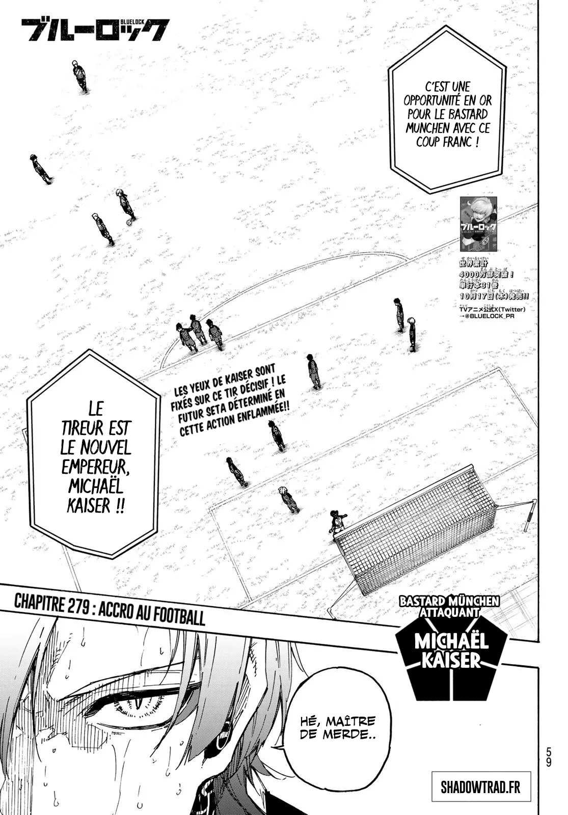 Read Blue Lock  fr Manga Online