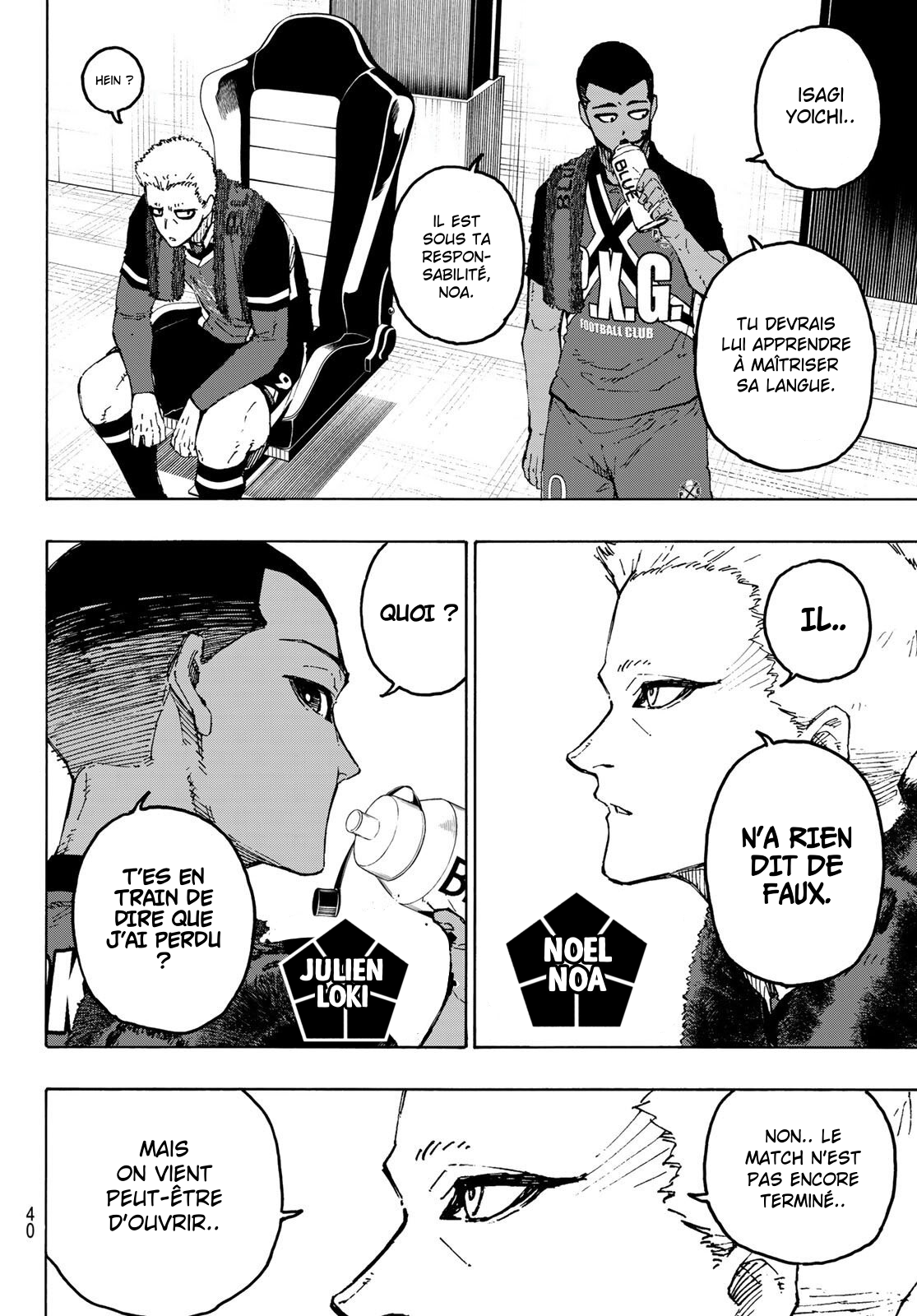 Read Blue Lock  fr Manga Online