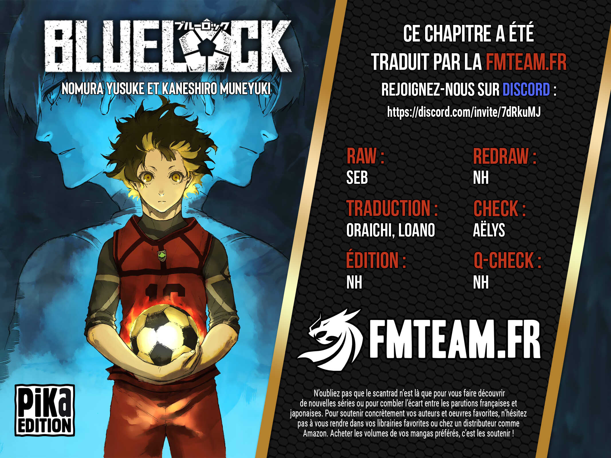 Read Blue Lock  fr Manga Online