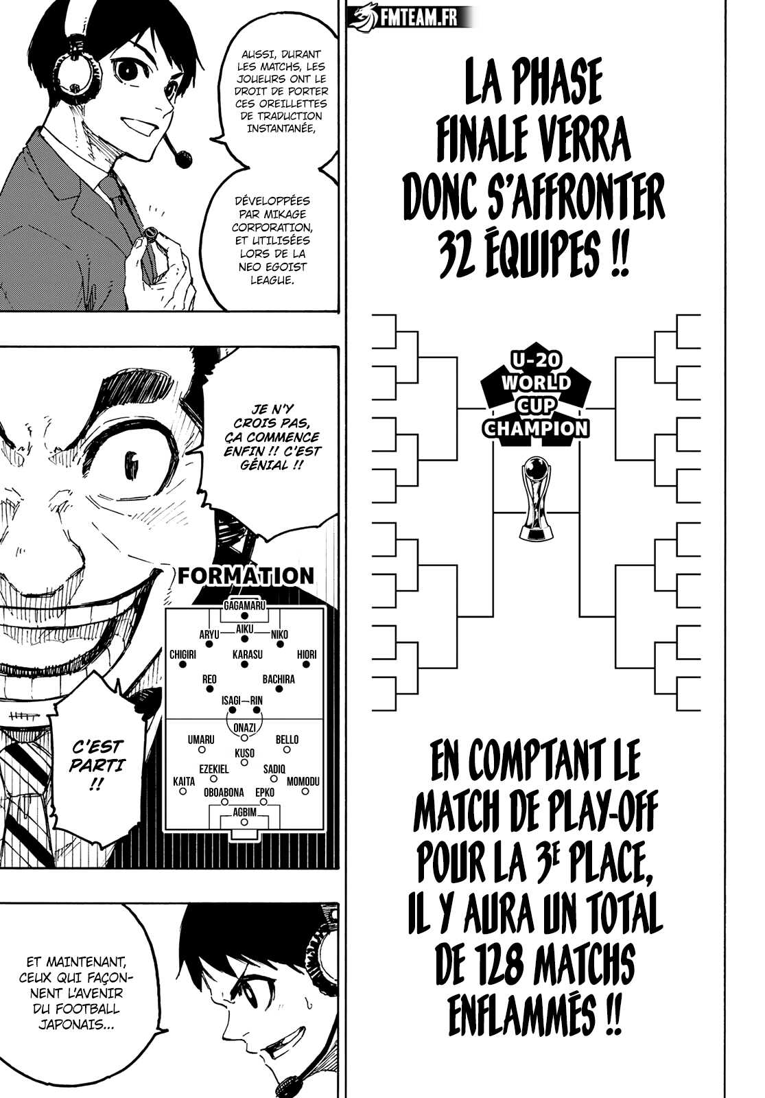 Read Blue Lock  fr Manga Online