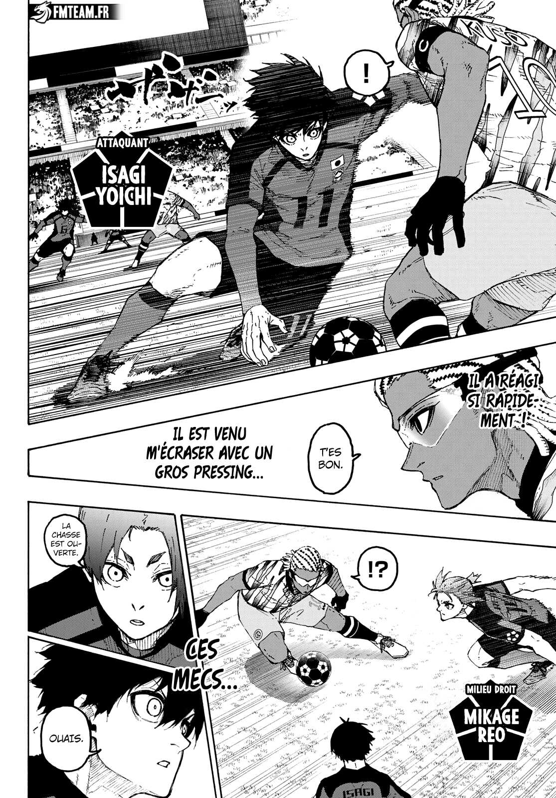 Read Blue Lock  fr Manga Online