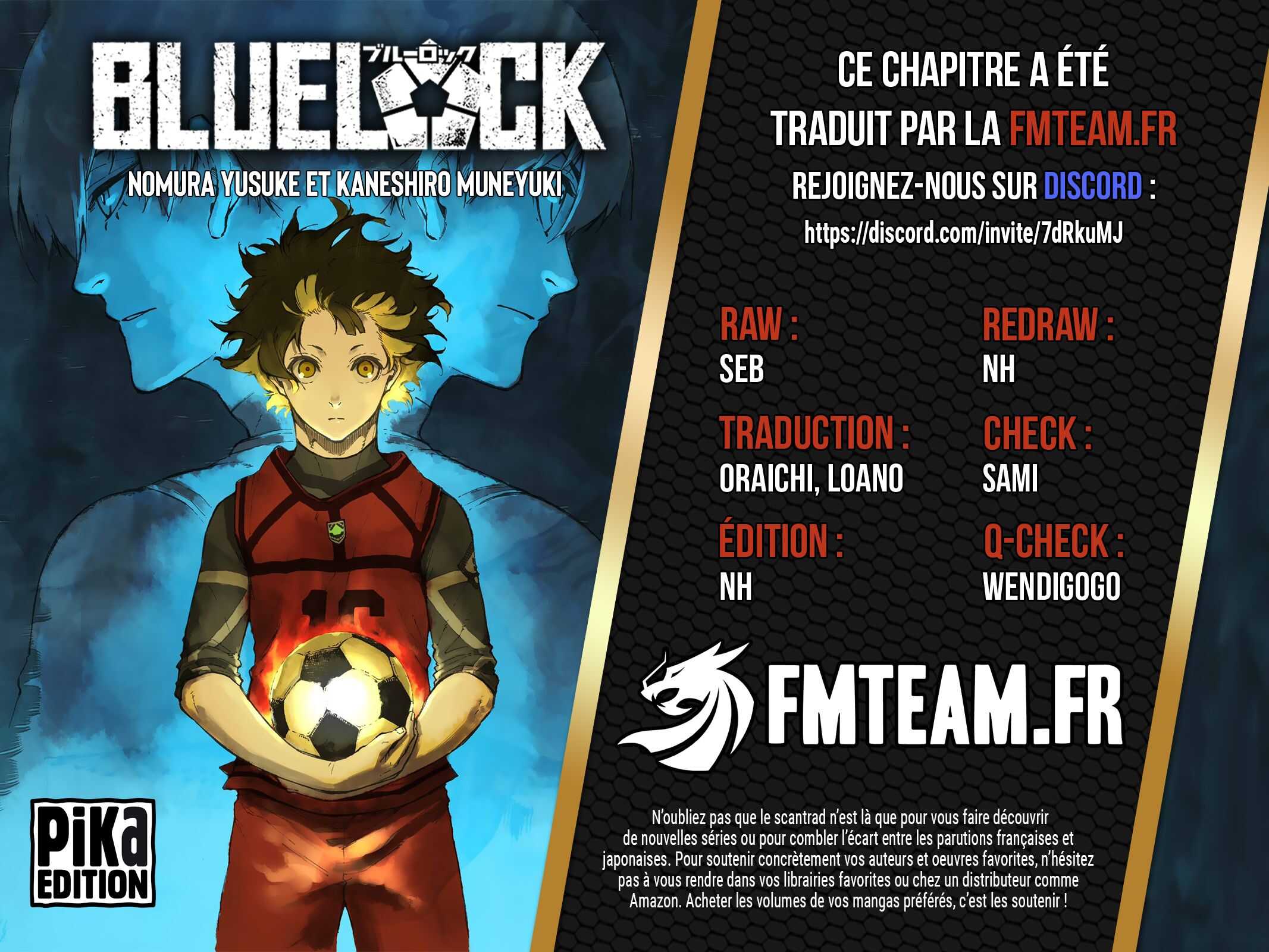 Read Blue Lock  fr Manga Online