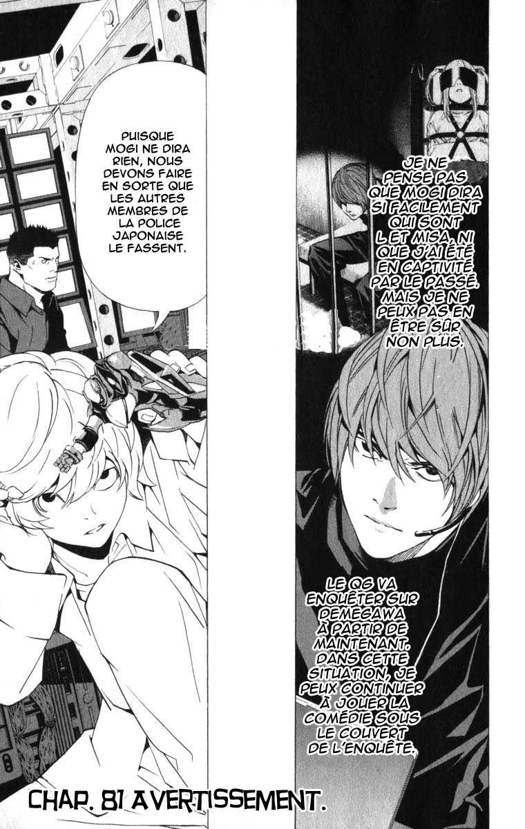 Read Death Note fr Manga Online