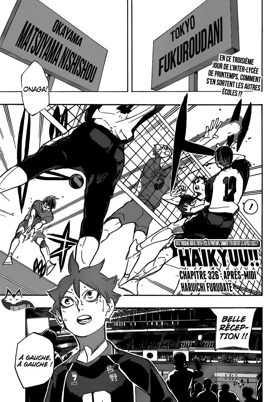 Read Haikyu (fr) Manga Online