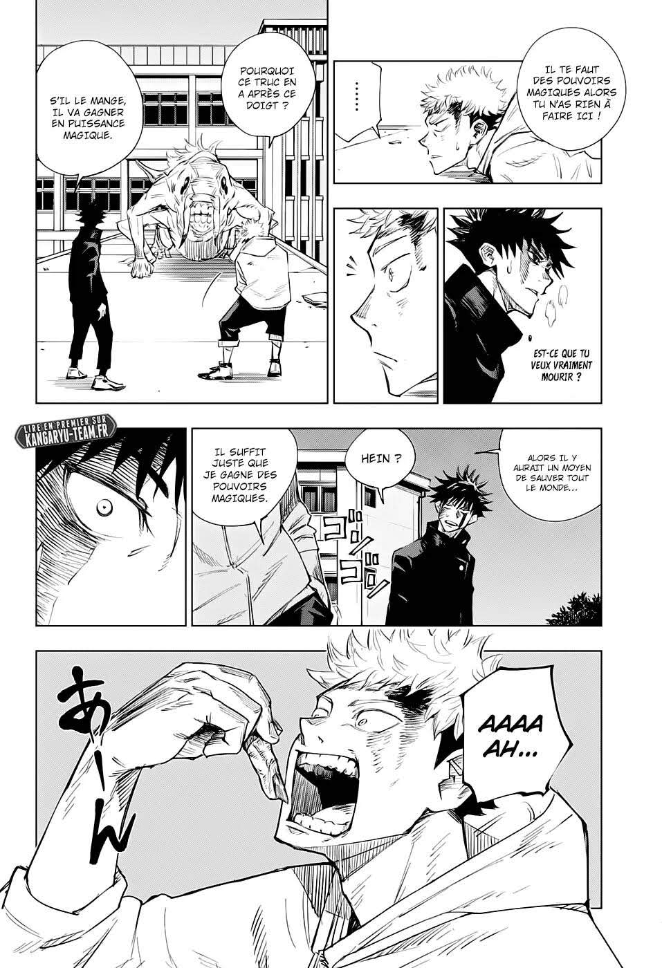 Read Jujutsu Kaisen (fr) Manga Online