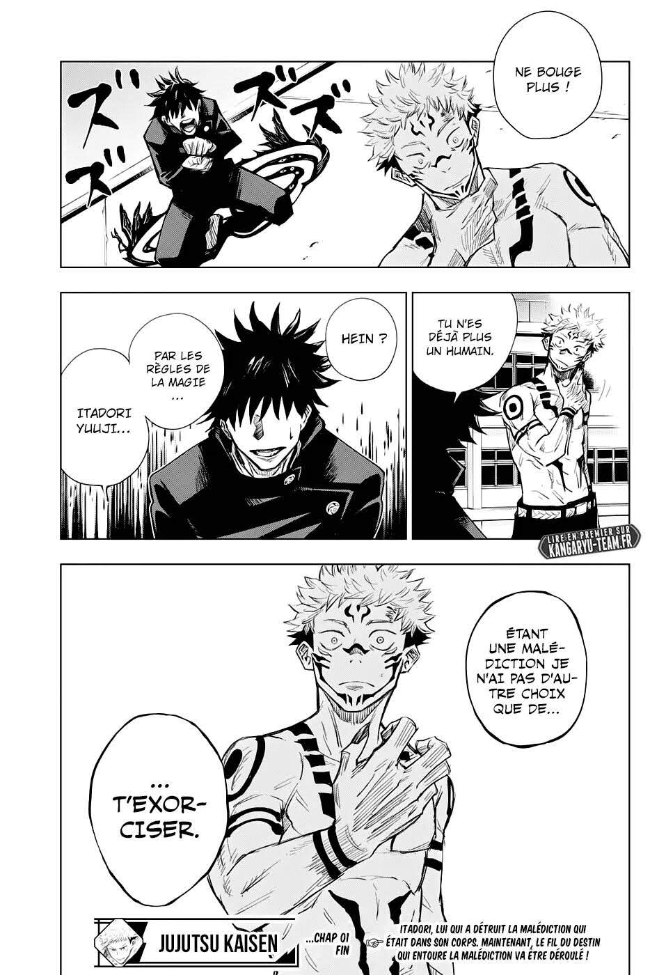 Read Jujutsu Kaisen (fr) Manga Online