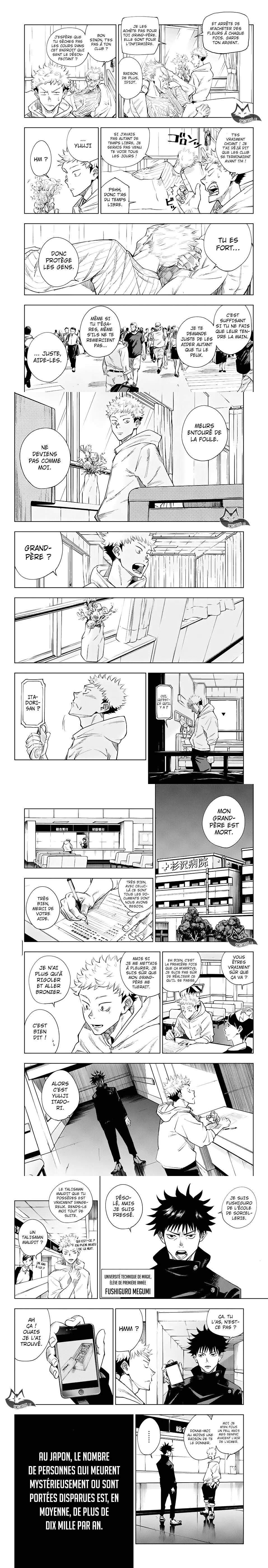 Read Jujutsu Kaisen (fr) Manga Online