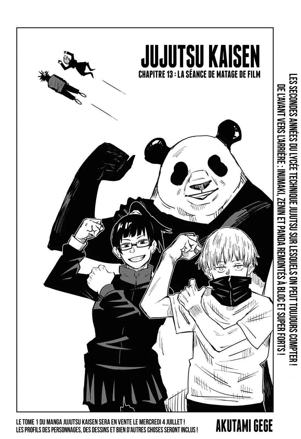 Read Jujutsu Kaisen (fr) Manga Online