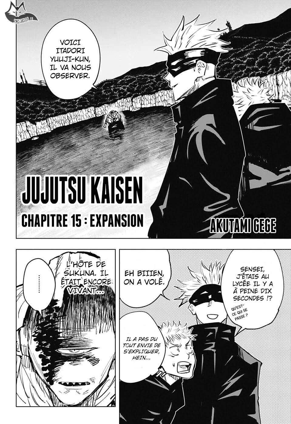 Read Jujutsu Kaisen (fr) Manga Online