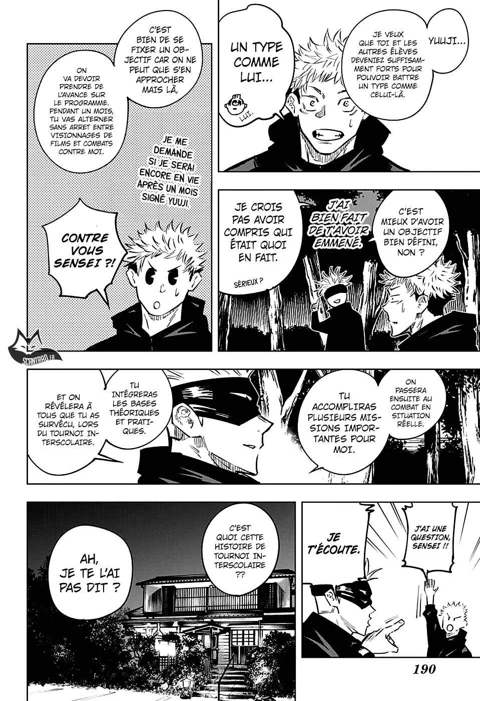 Read Jujutsu Kaisen (fr) Manga Online