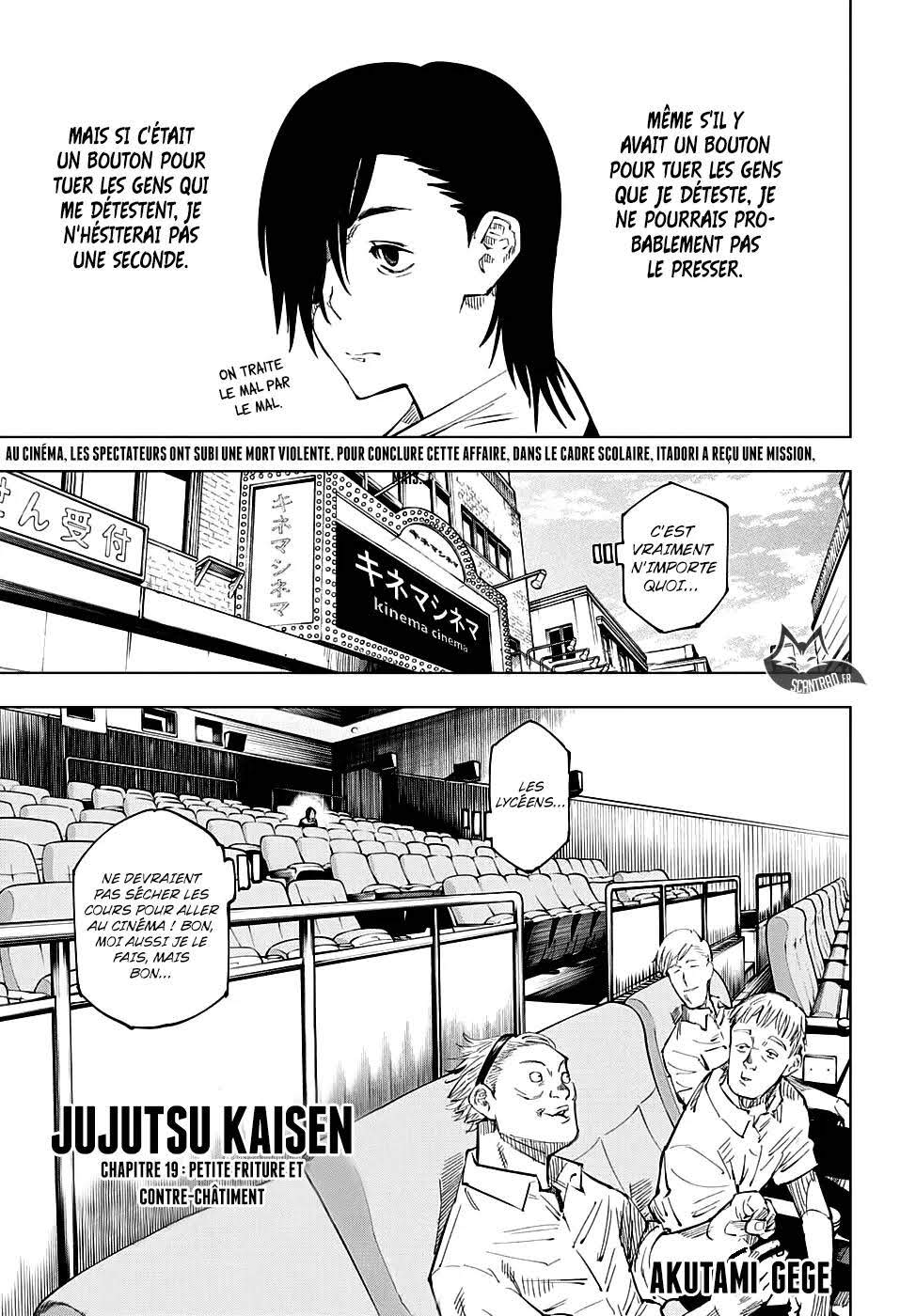 Read Jujutsu Kaisen (fr) Manga Online