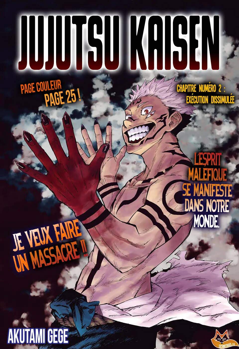 Read Jujutsu Kaisen (fr) Manga Online