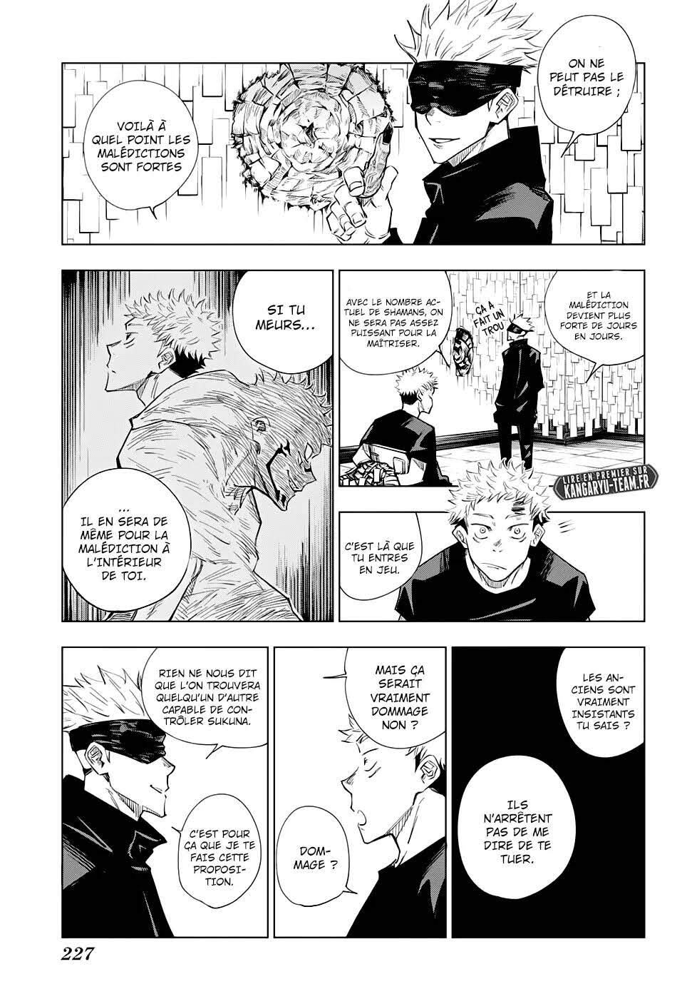 Read Jujutsu Kaisen (fr) Manga Online