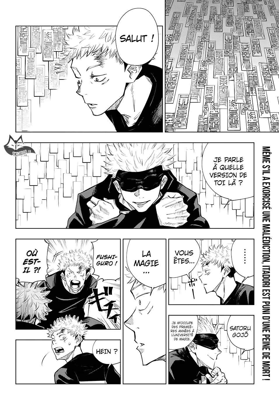 Read Jujutsu Kaisen (fr) Manga Online