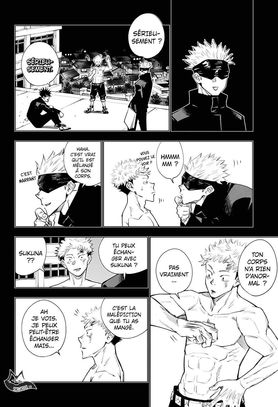 Read Jujutsu Kaisen (fr) Manga Online