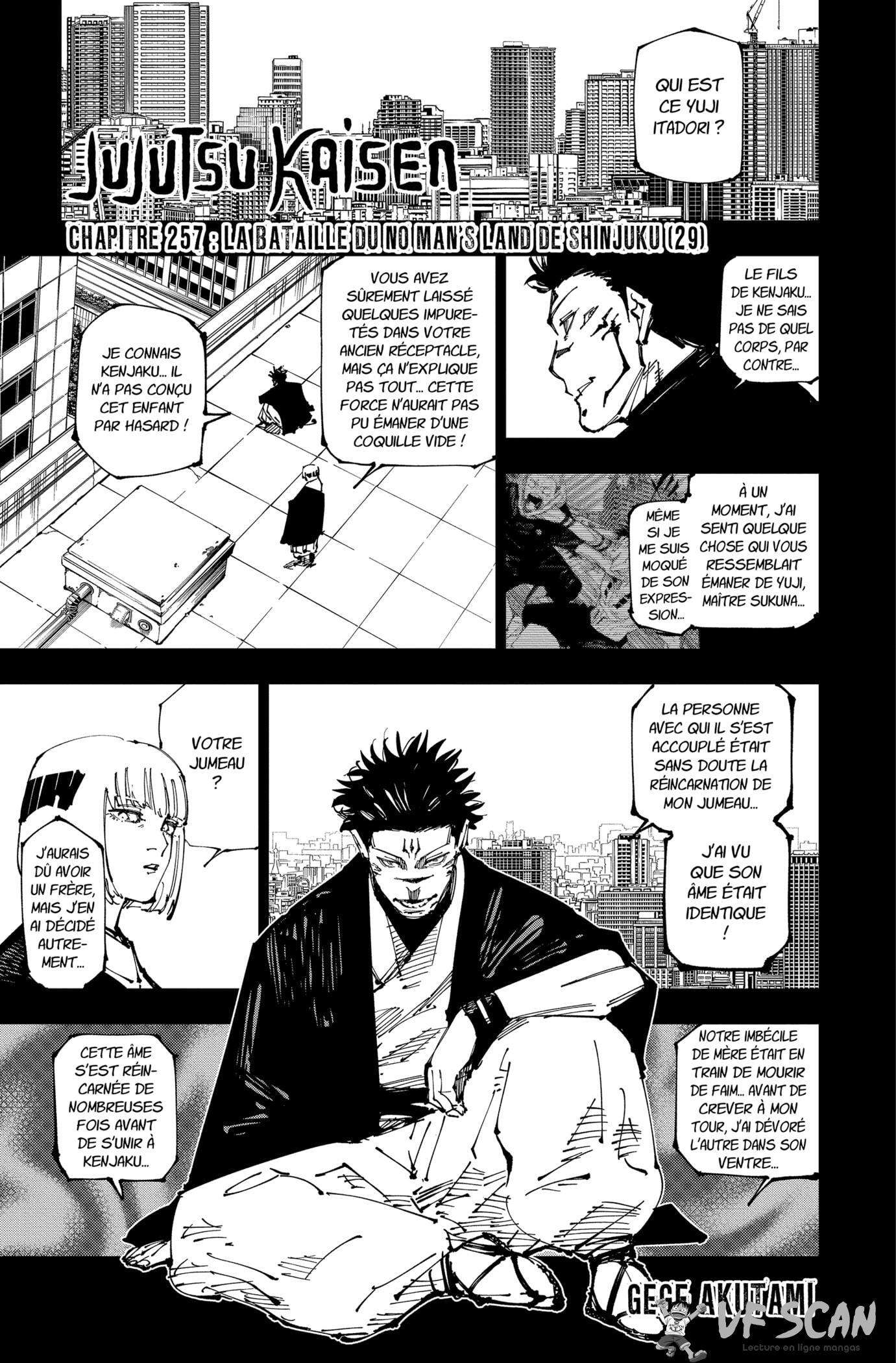 Read Jujutsu Kaisen (fr) Manga Online