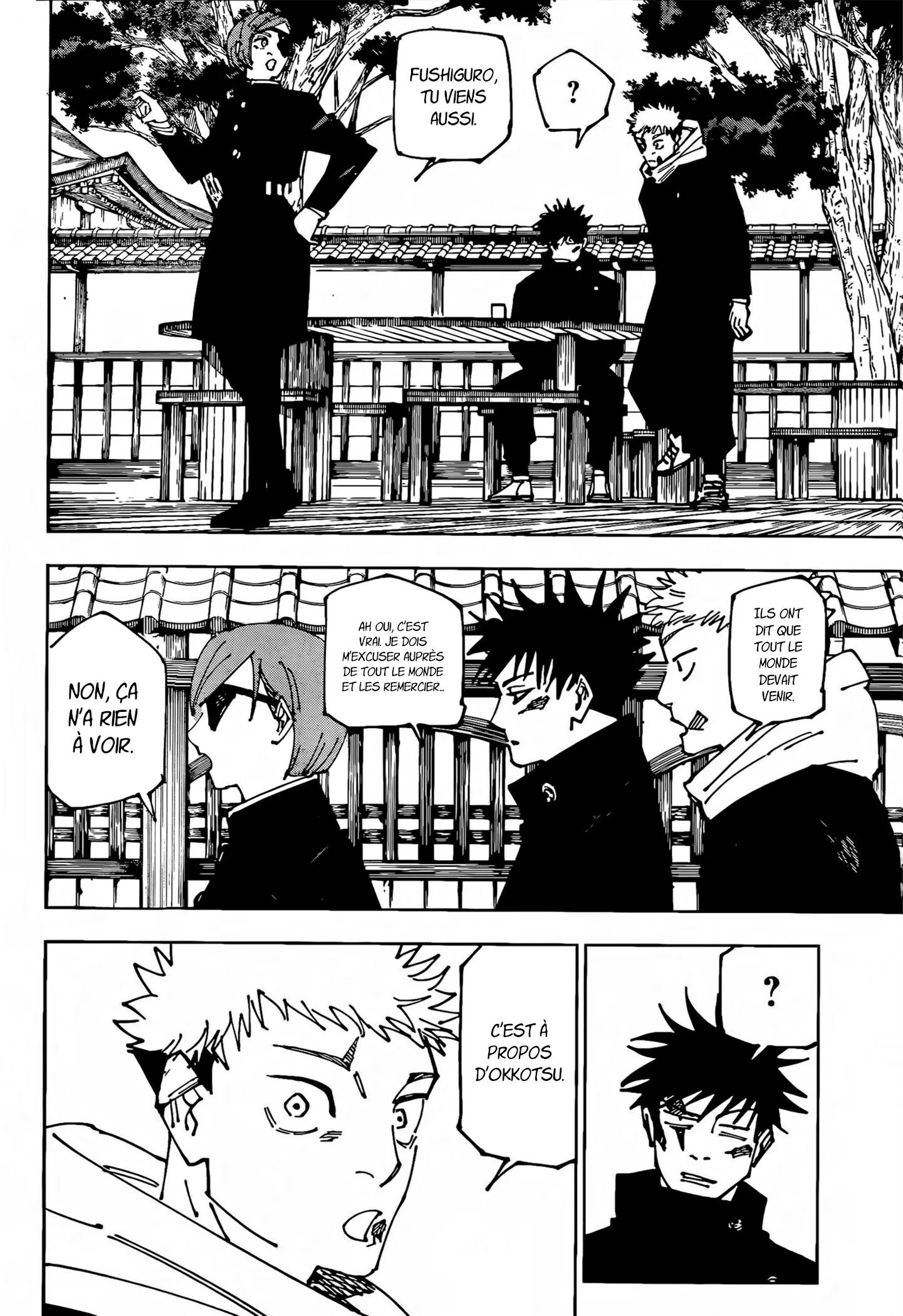 Read Jujutsu Kaisen (fr) Manga Online