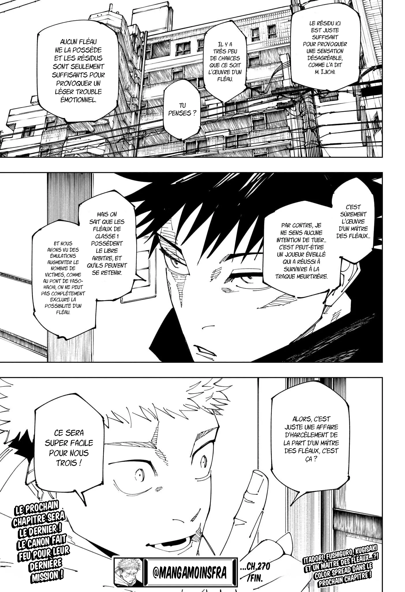 Read Jujutsu Kaisen (fr) Manga Online