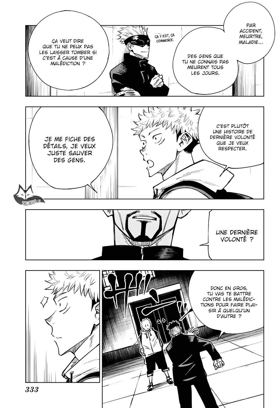 Read Jujutsu Kaisen (fr) Manga Online