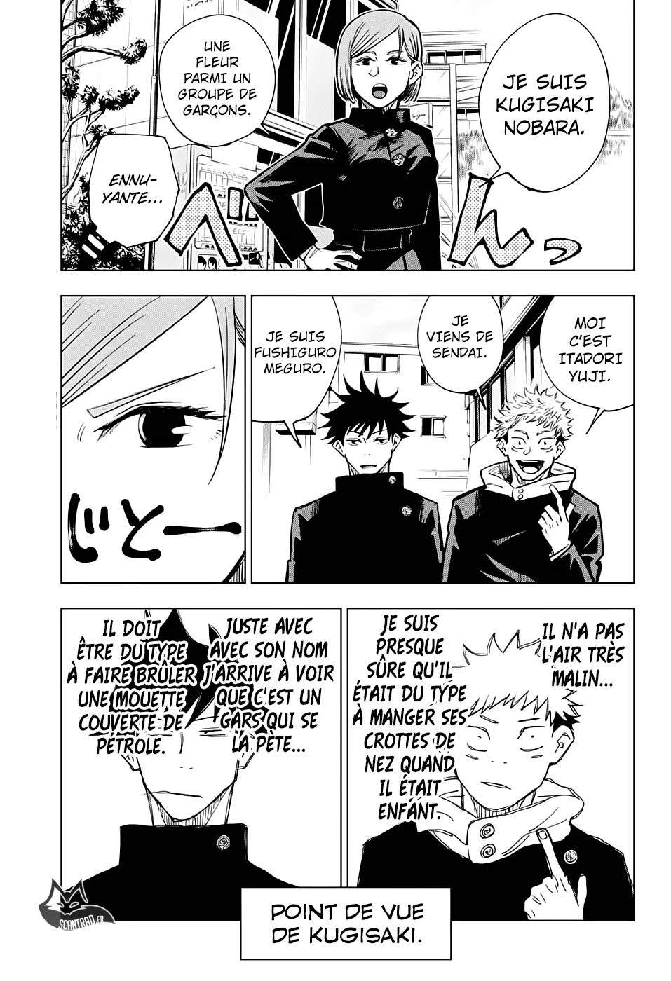 Read Jujutsu Kaisen (fr) Manga Online