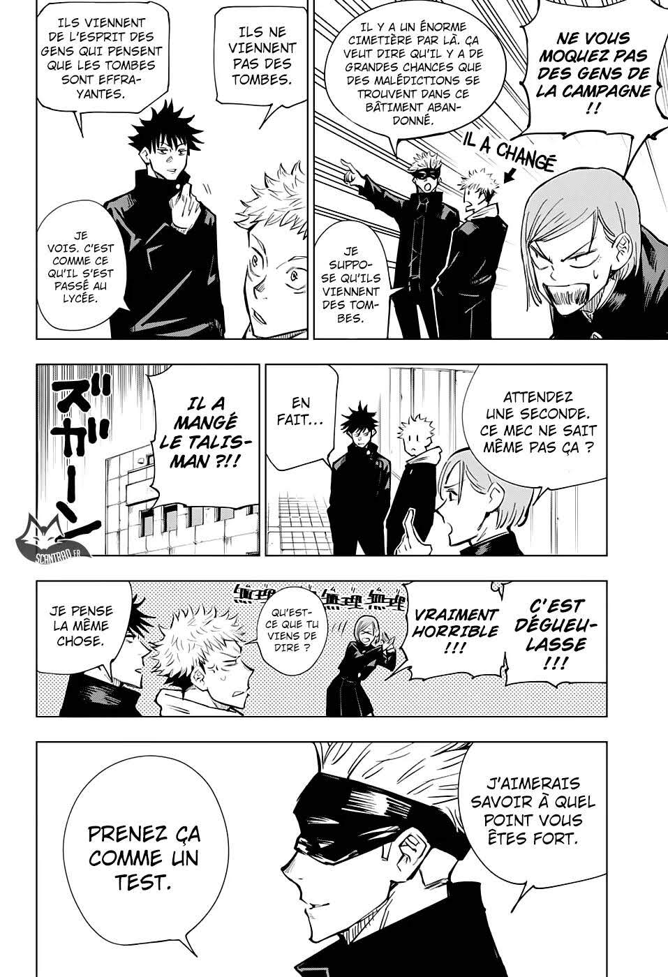 Read Jujutsu Kaisen (fr) Manga Online