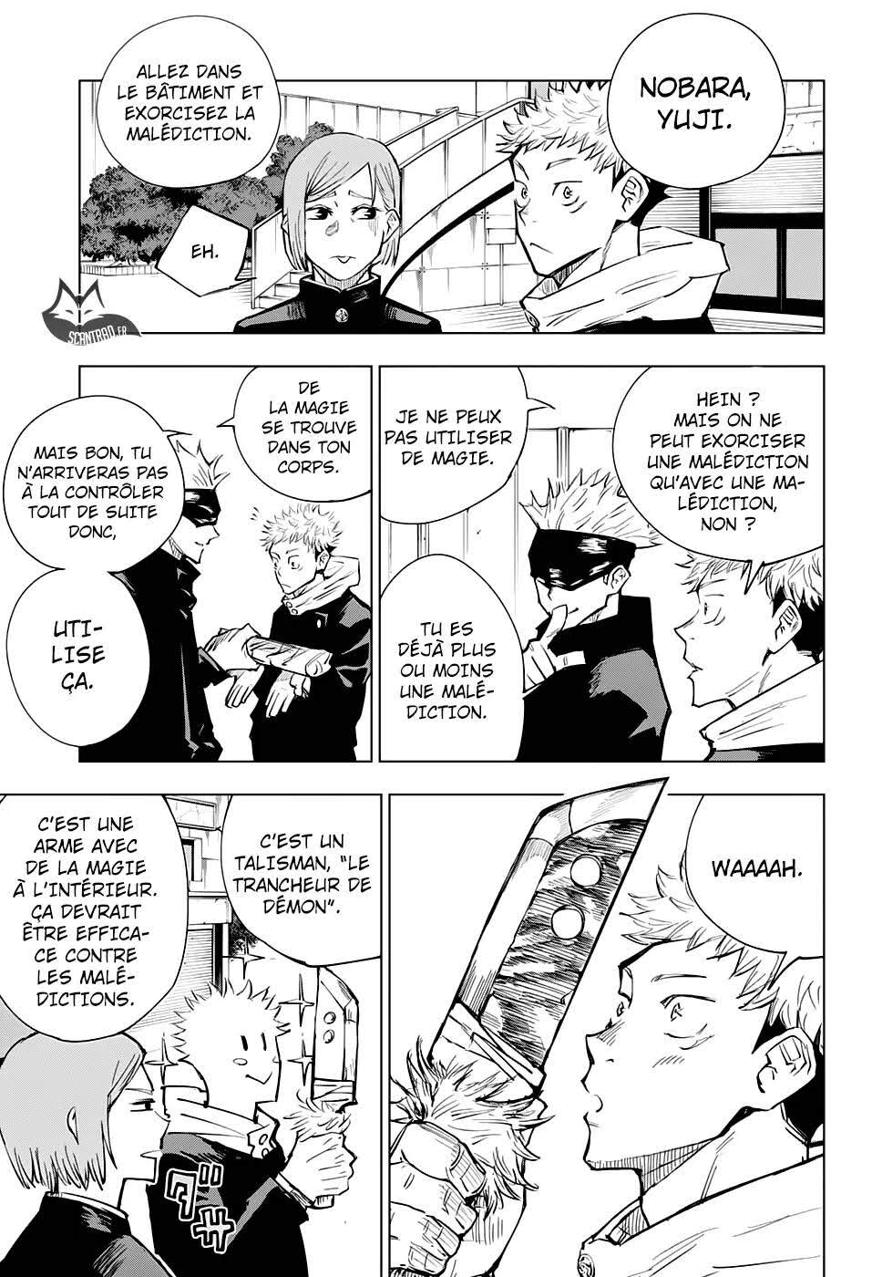 Read Jujutsu Kaisen (fr) Manga Online