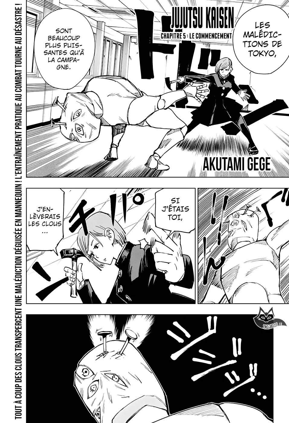 Read Jujutsu Kaisen (fr) Manga Online