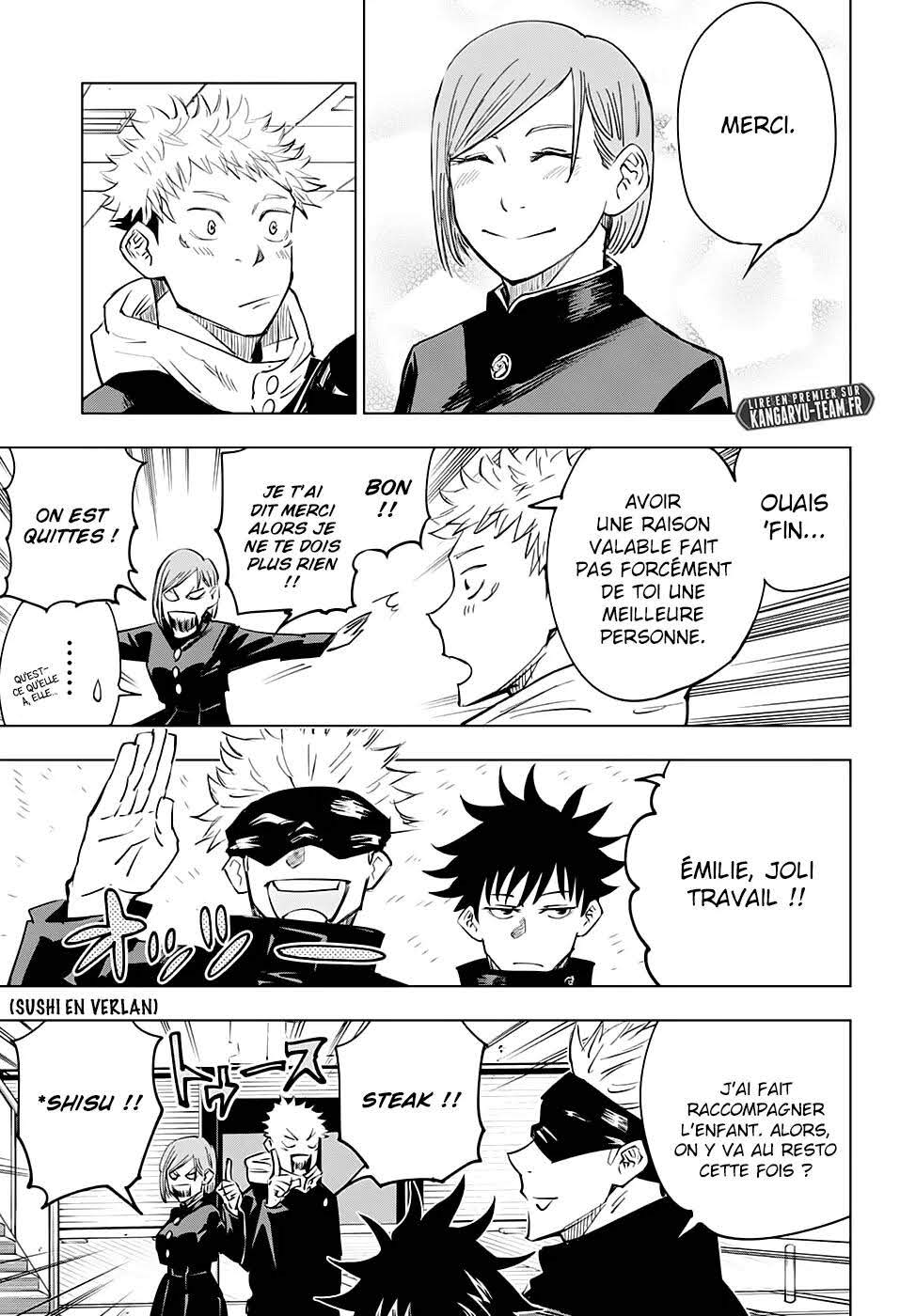 Read Jujutsu Kaisen (fr) Manga Online