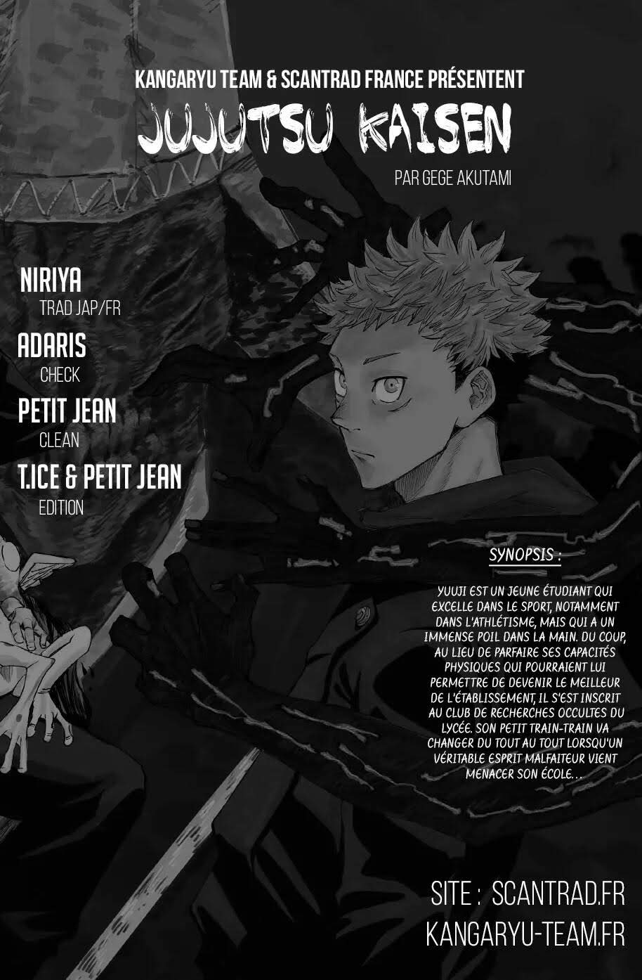 Read Jujutsu Kaisen (fr) Manga Online