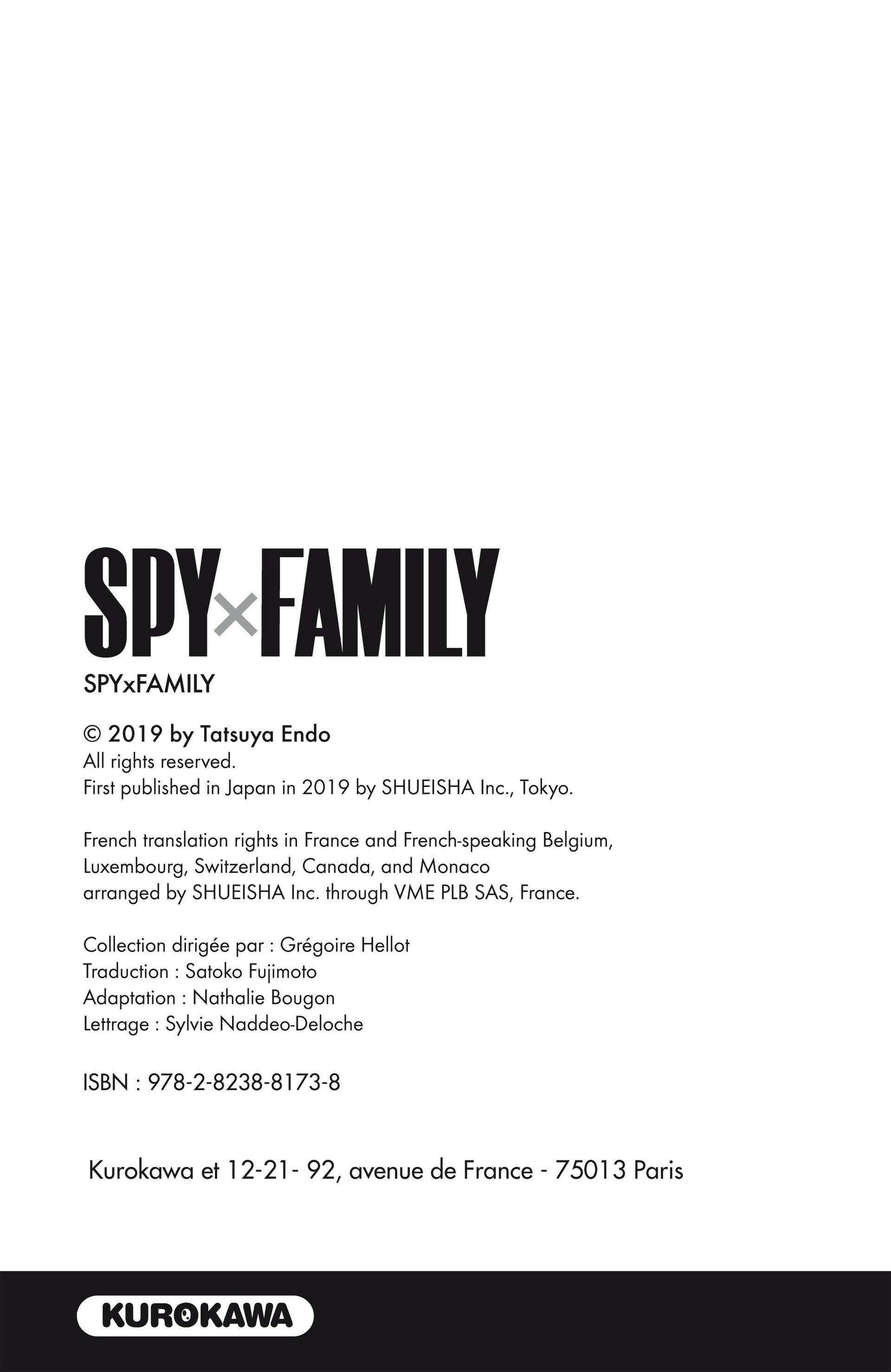 Read SPY×FAMILY (fr) Manga Online
