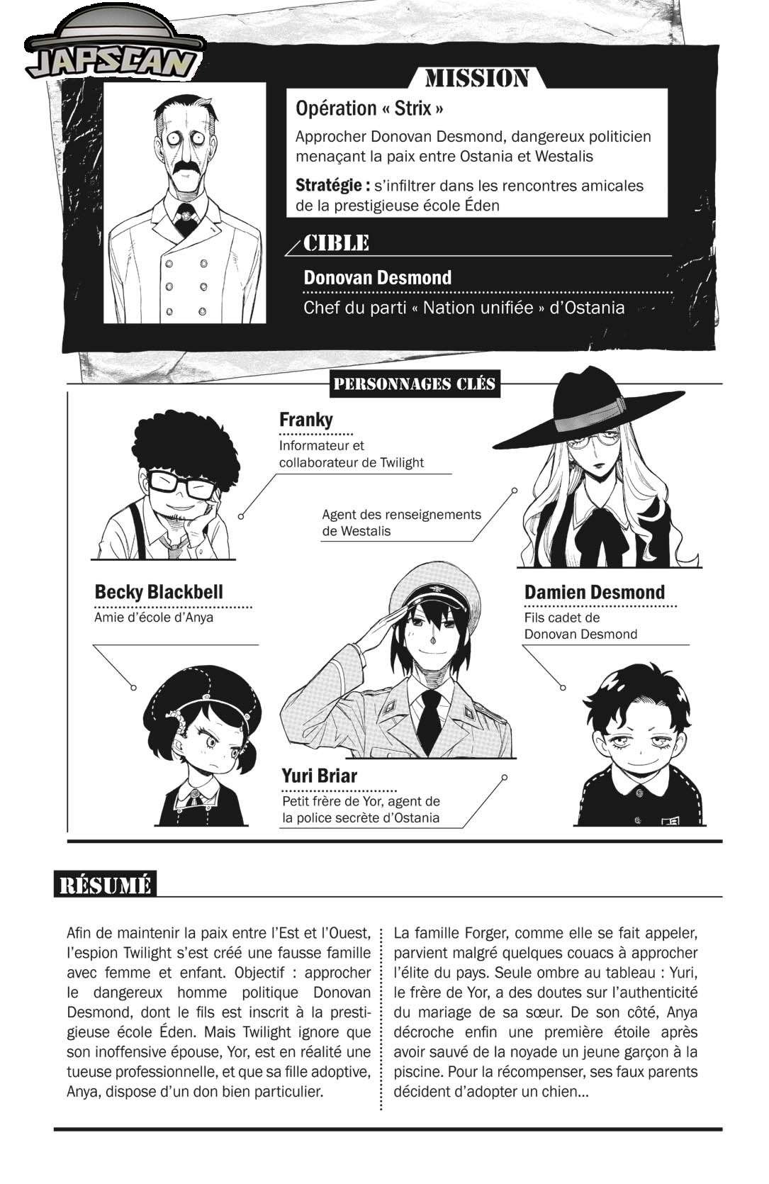 Read SPY×FAMILY (fr) Manga Online