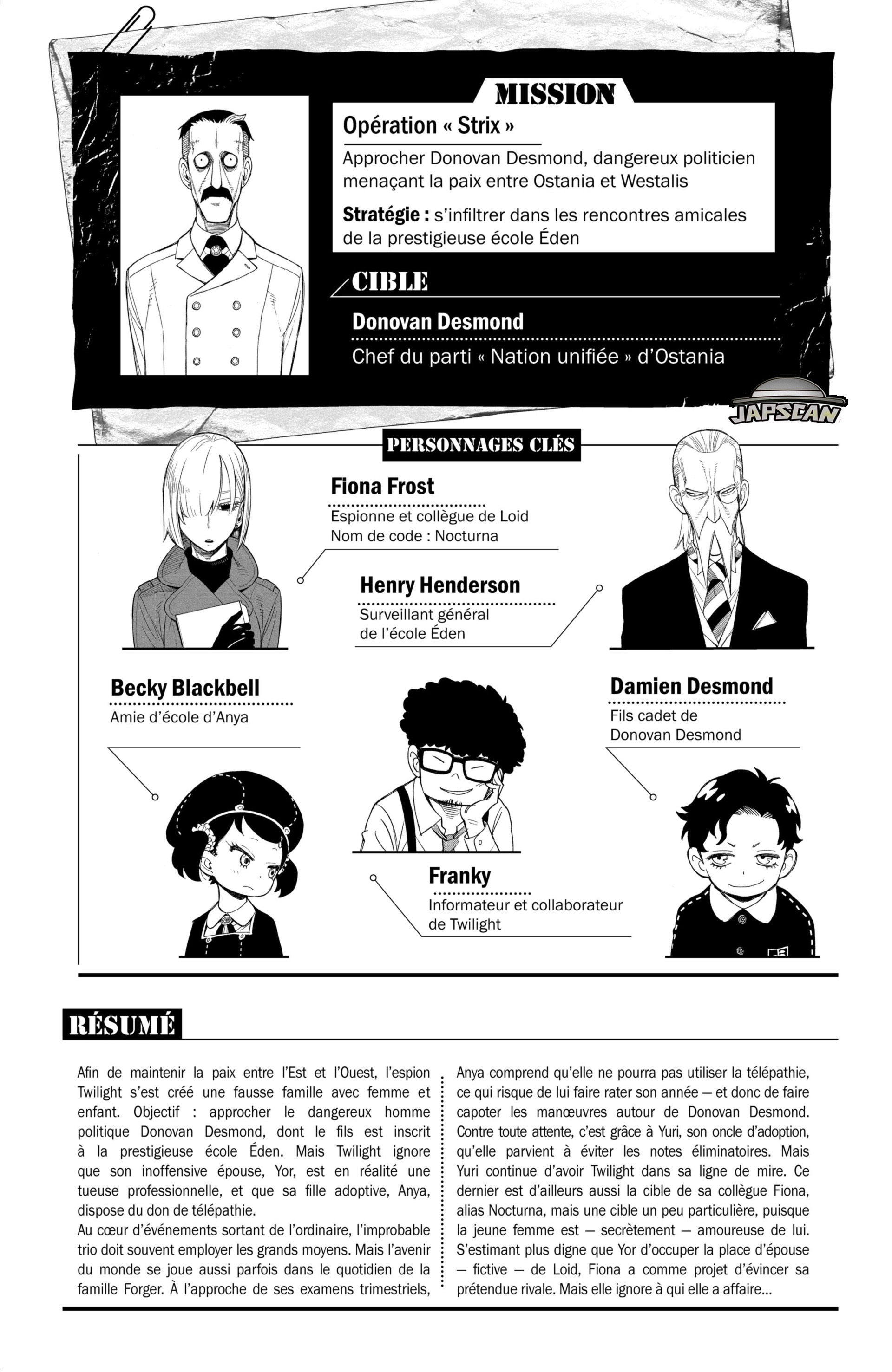 Read SPY×FAMILY (fr) Manga Online