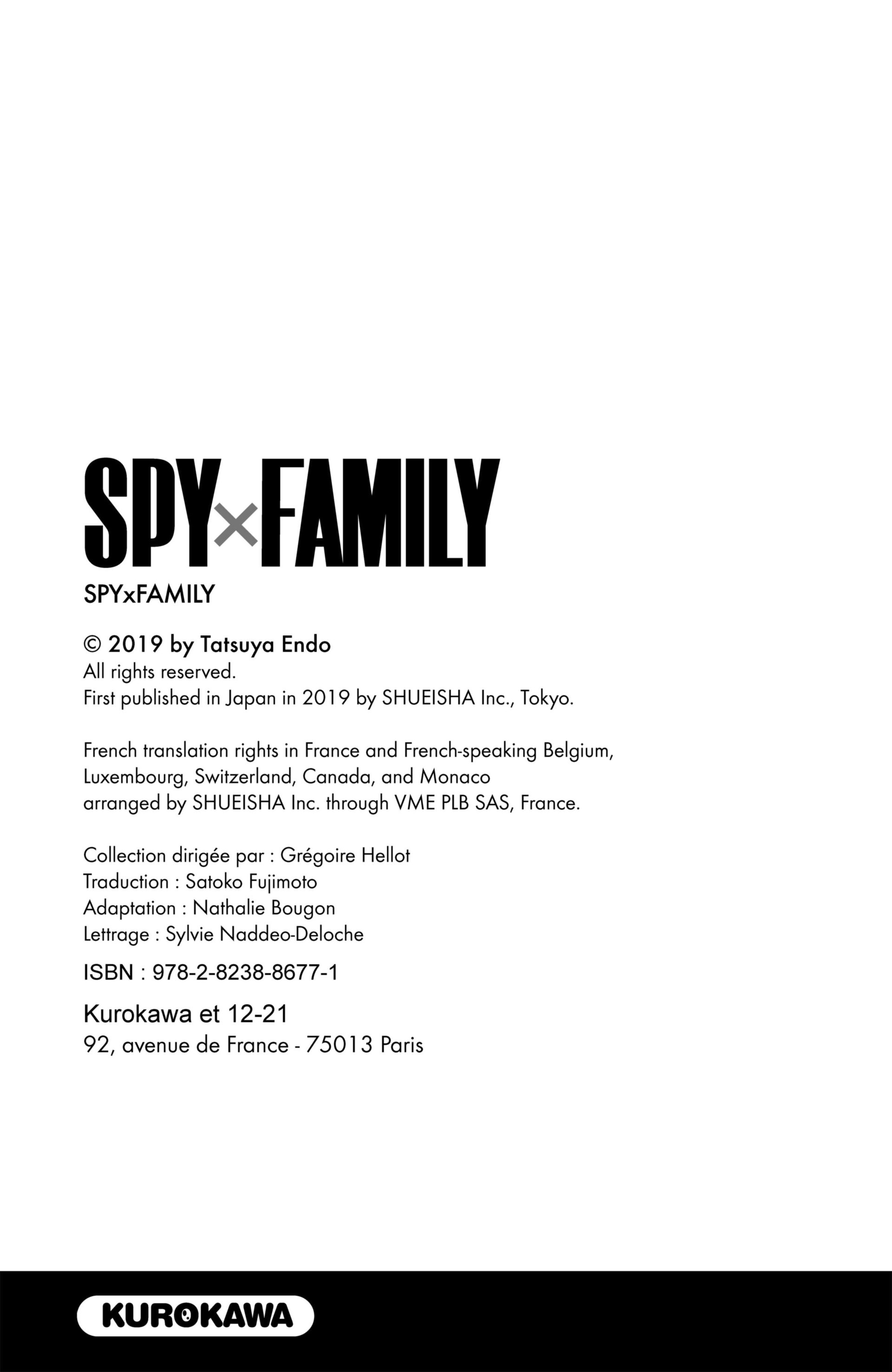 Read SPY×FAMILY (fr) Manga Online
