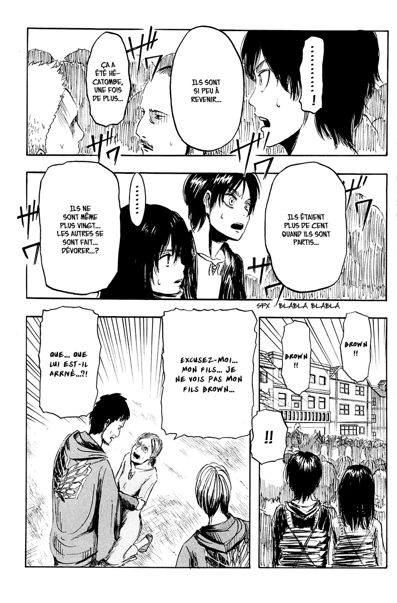 Read Shingeki no Kyojin (fr) Manga Online