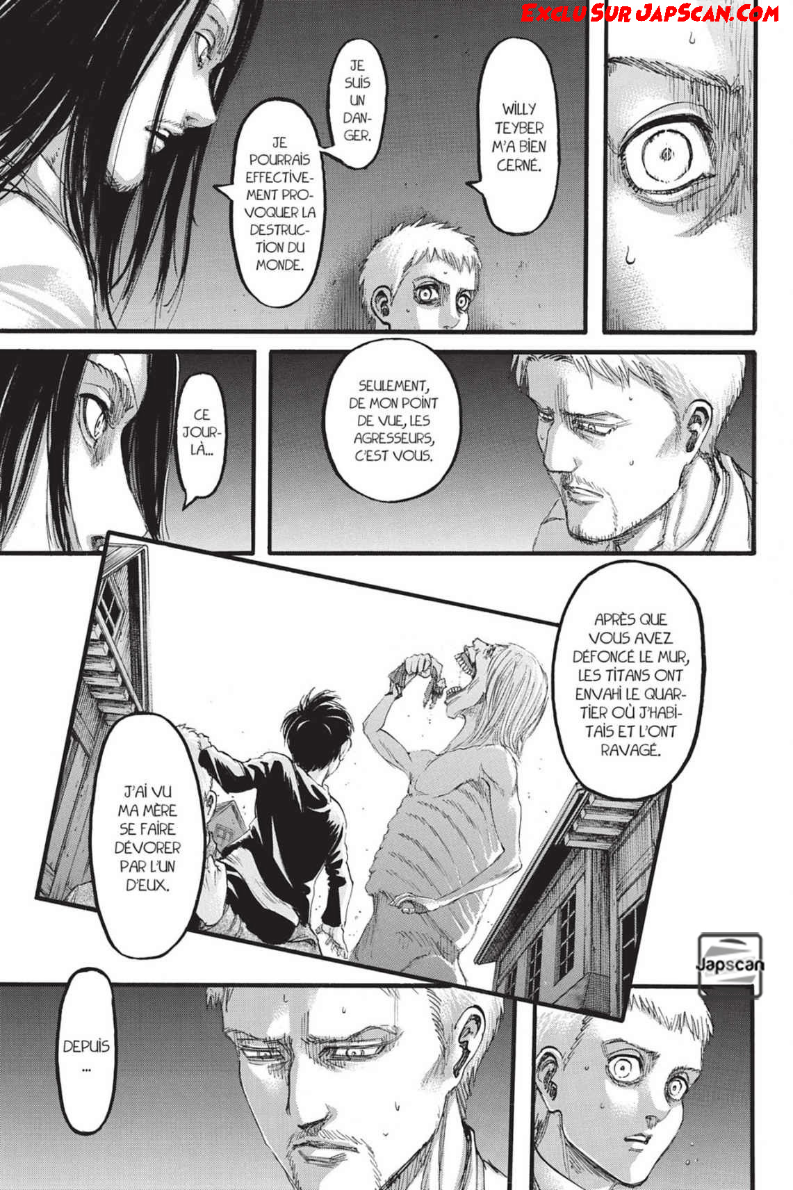 Read Shingeki no Kyojin (fr) Manga Online